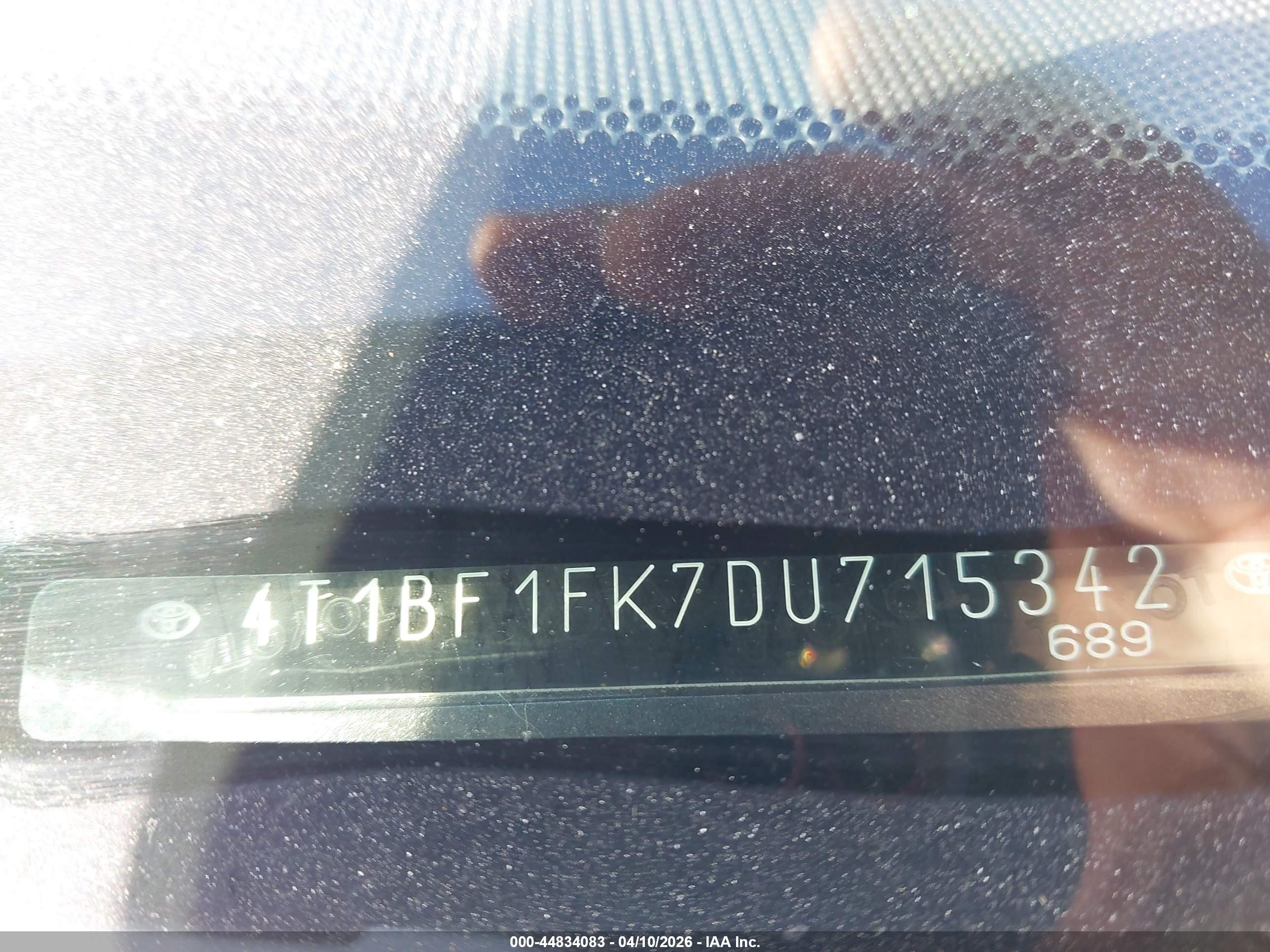 2013 Toyota Camry Se Серый vin: 4T1BF1FK7DU715342