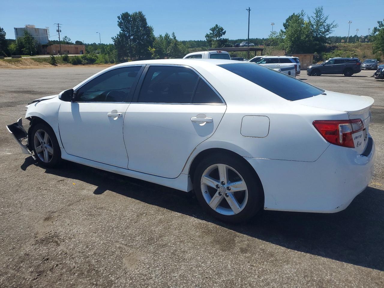 2013 Toyota Camry Se White vin: 4T1BF1FK7DU719035