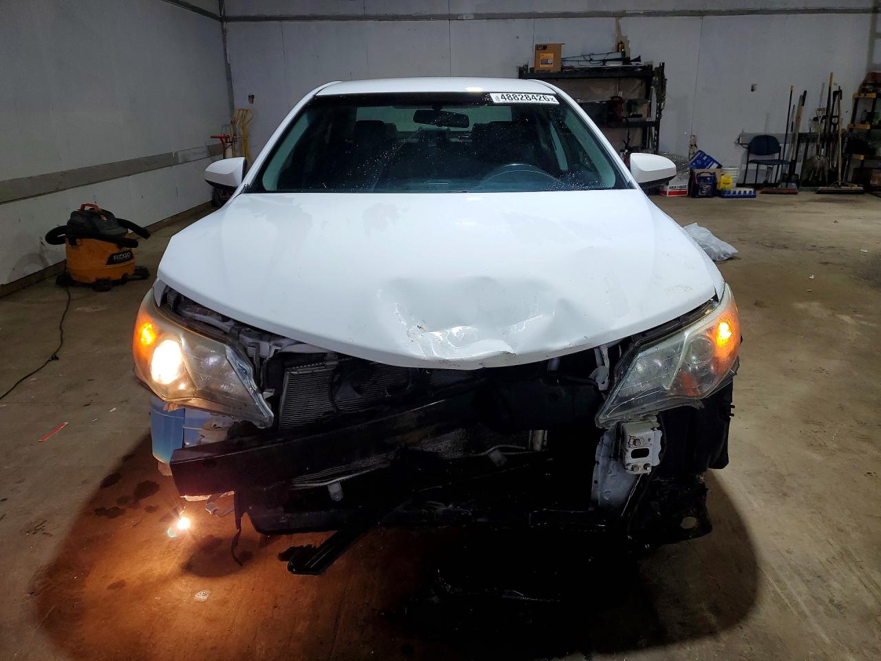2013 Toyota Camry Se White vin: 4T1BF1FK7DU719231