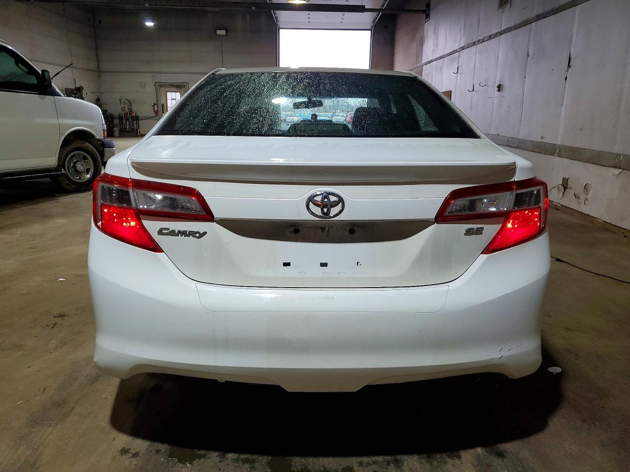 2013 Toyota Camry Se White vin: 4T1BF1FK7DU719231