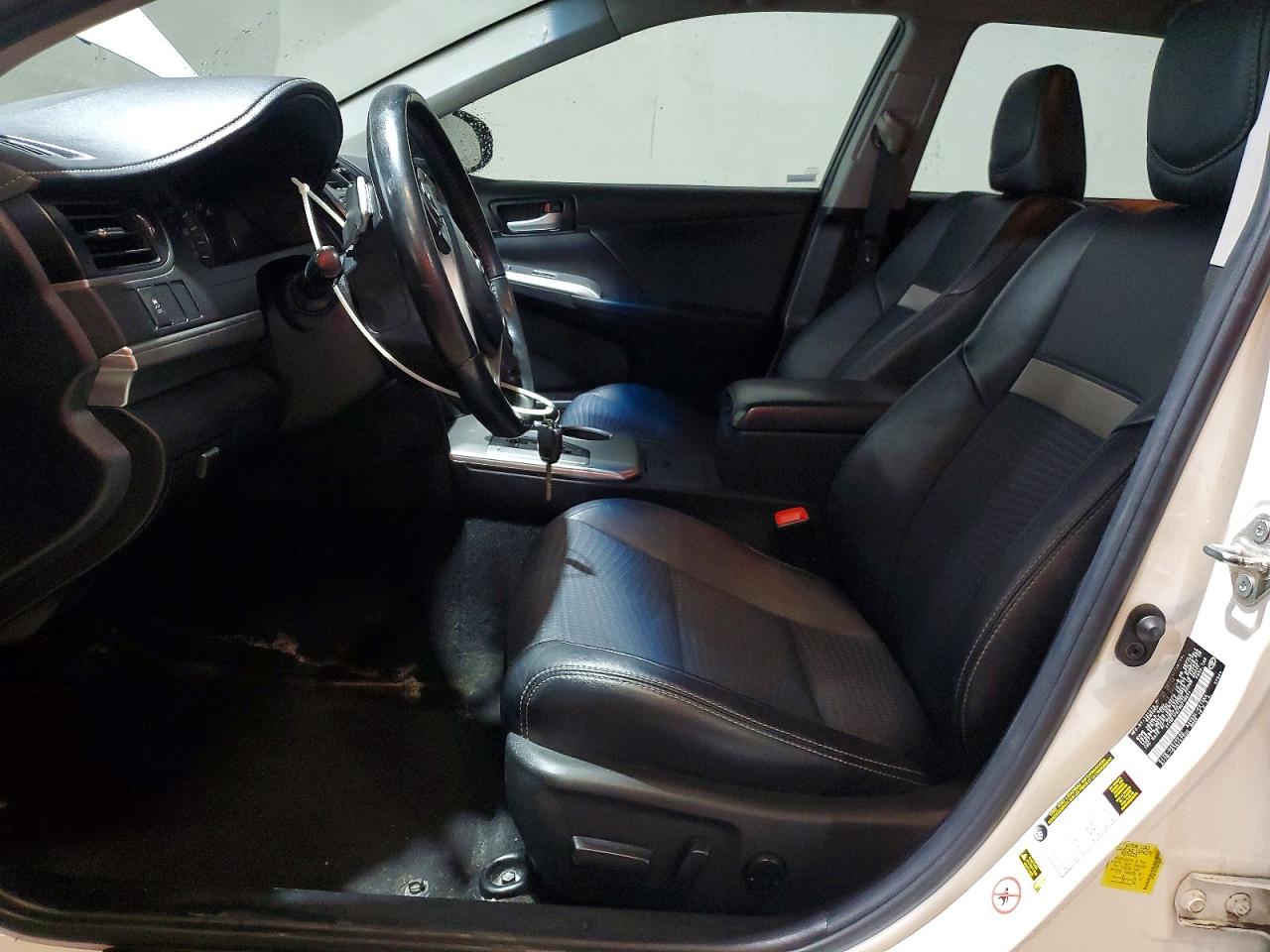 2013 Toyota Camry Se White vin: 4T1BF1FK7DU719231