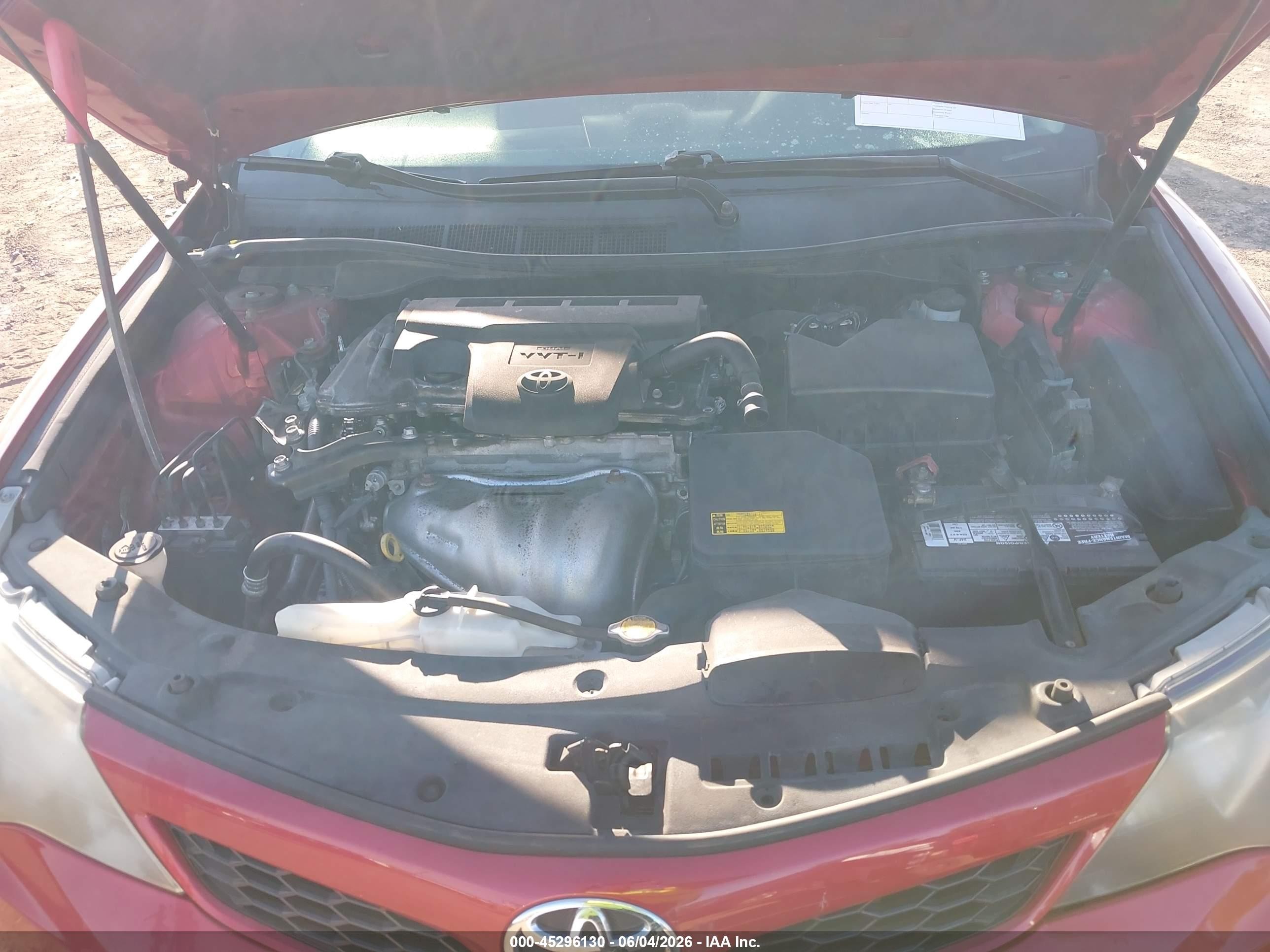 2013 Toyota Camry Se Burgundy vin: 4T1BF1FK7DU722775