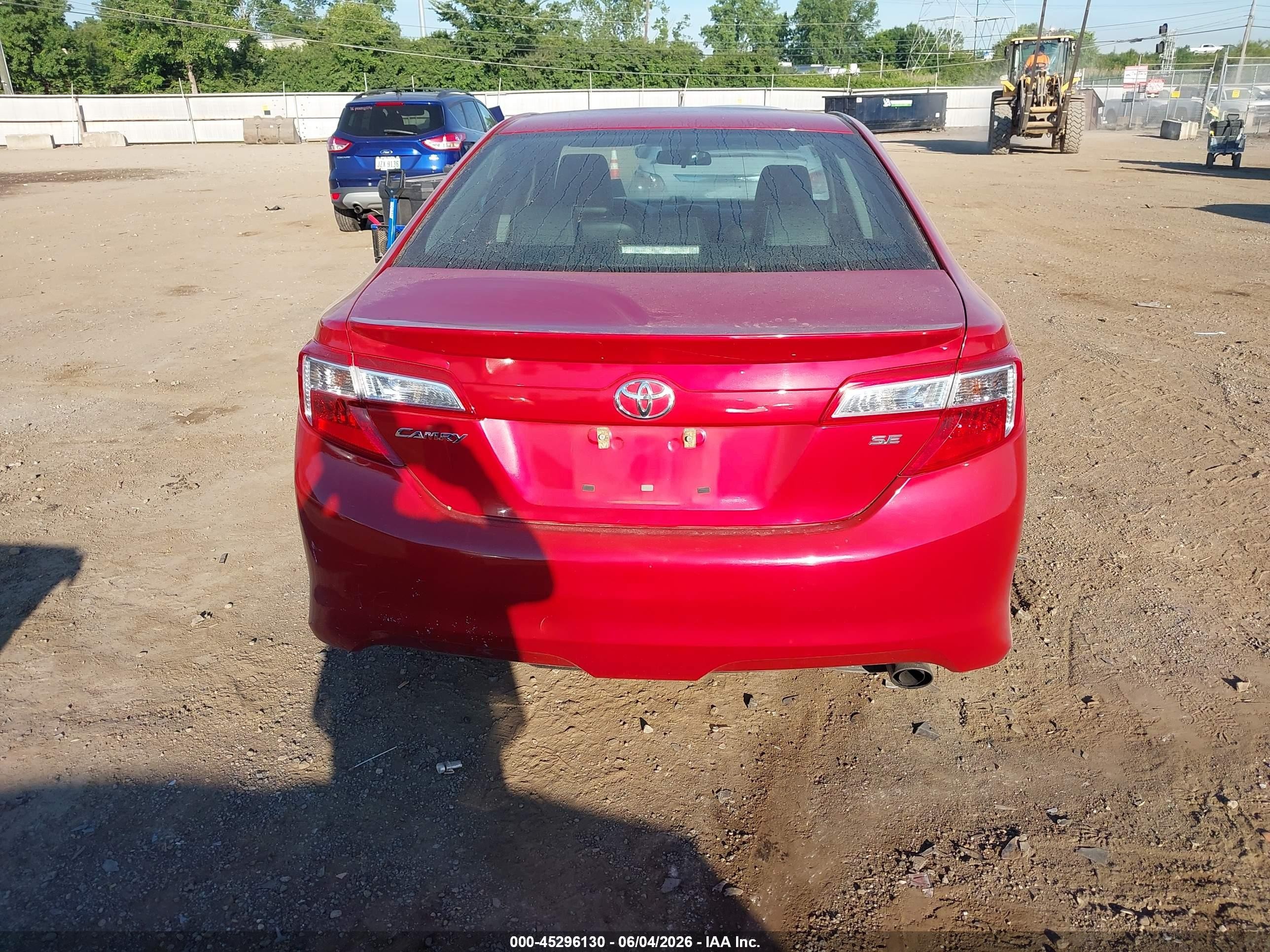 2013 Toyota Camry Se Burgundy vin: 4T1BF1FK7DU722775