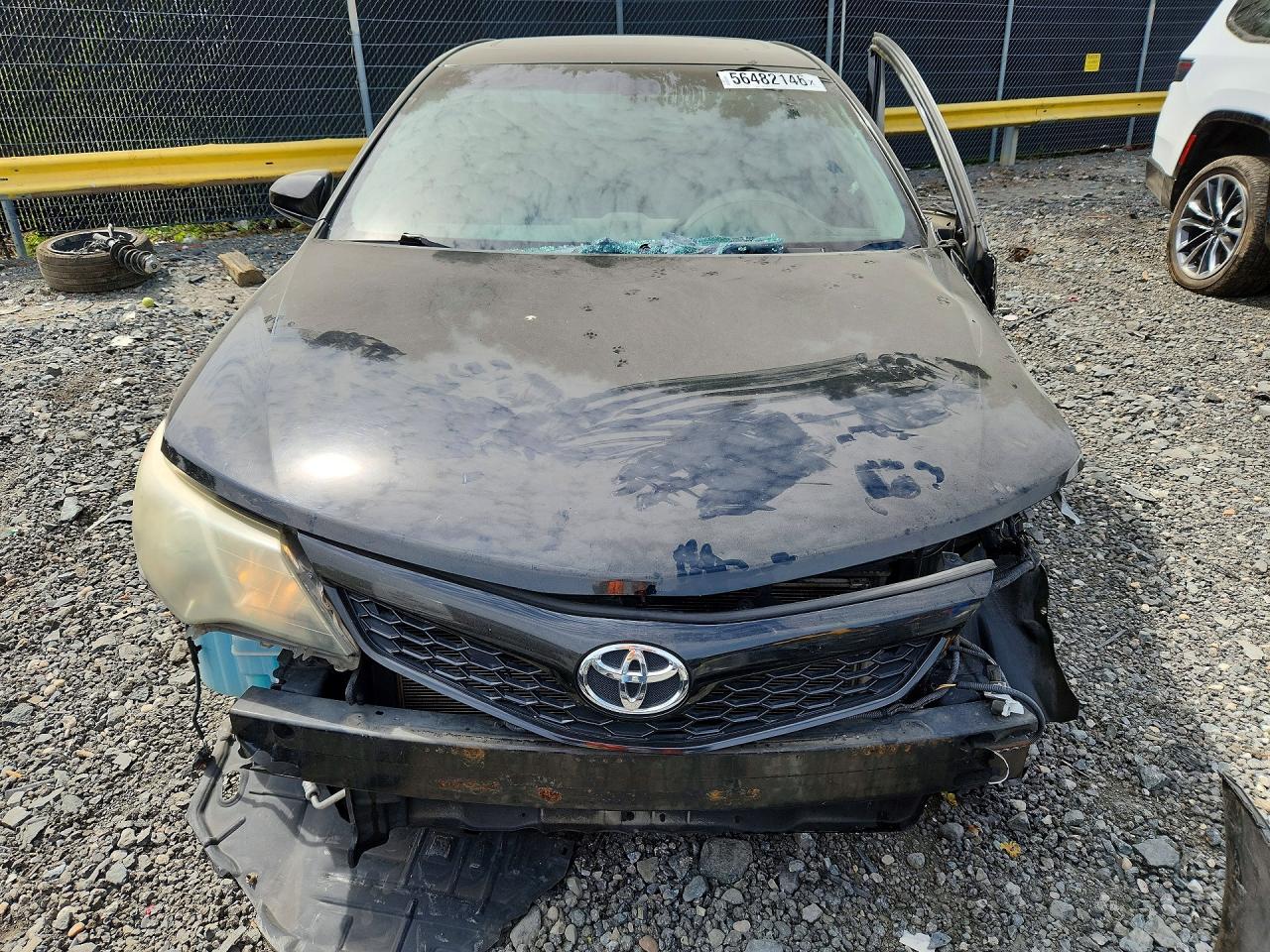 2014 Toyota Camry Se Black vin: 4T1BF1FK7EU305075