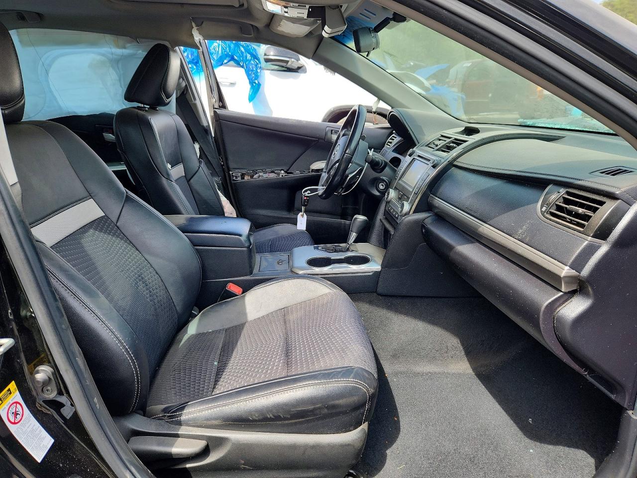 2014 Toyota Camry Se Black vin: 4T1BF1FK7EU305075