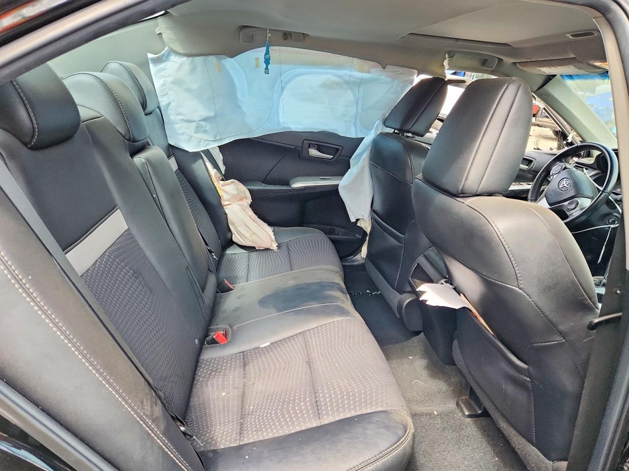 2014 Toyota Camry Se Black vin: 4T1BF1FK7EU305075