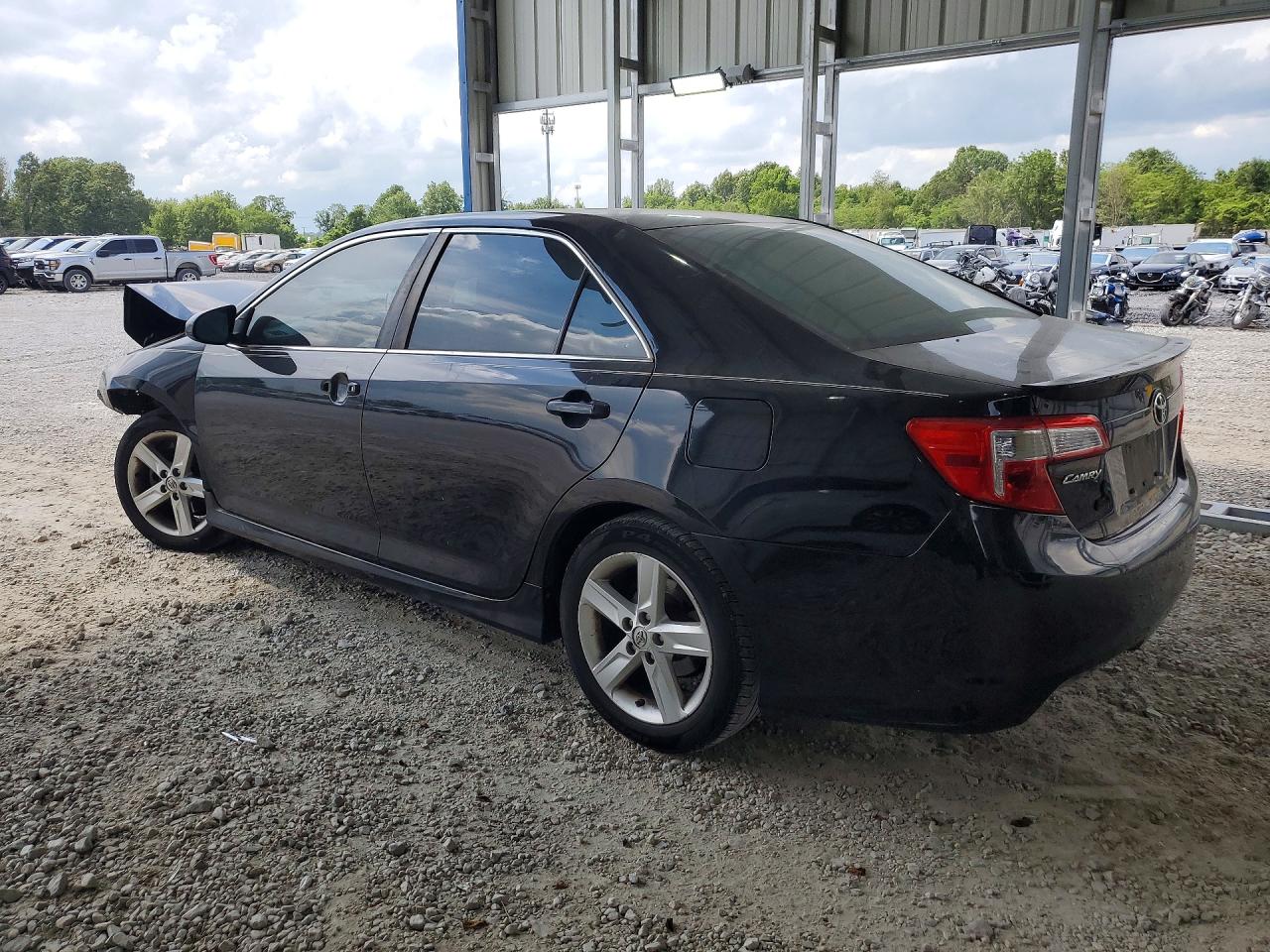 2014 Toyota Camry Se Black vin: 4T1BF1FK7EU305822