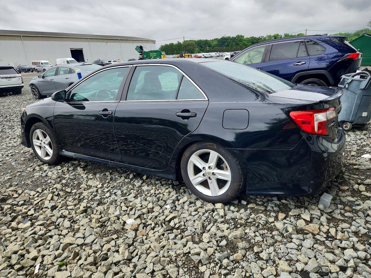 2014 Toyota Camry Se Black vin: 4T1BF1FK7EU309059
