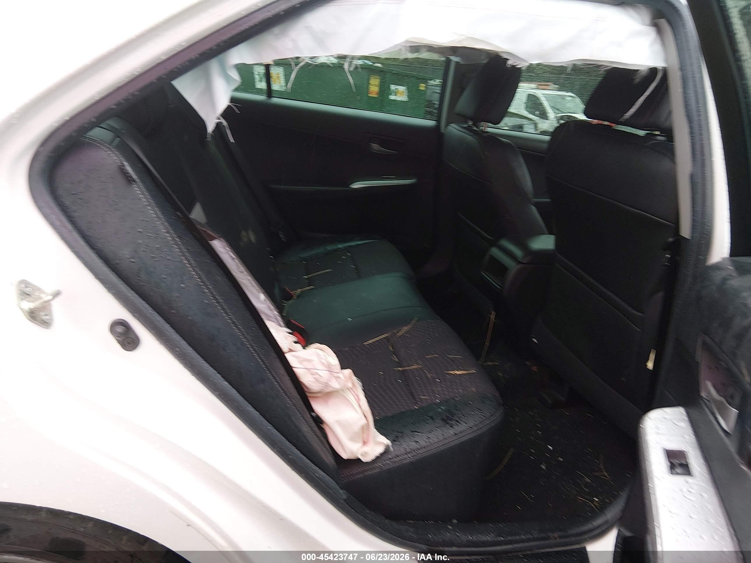 2014 Toyota Camry Se White vin: 4T1BF1FK7EU319610