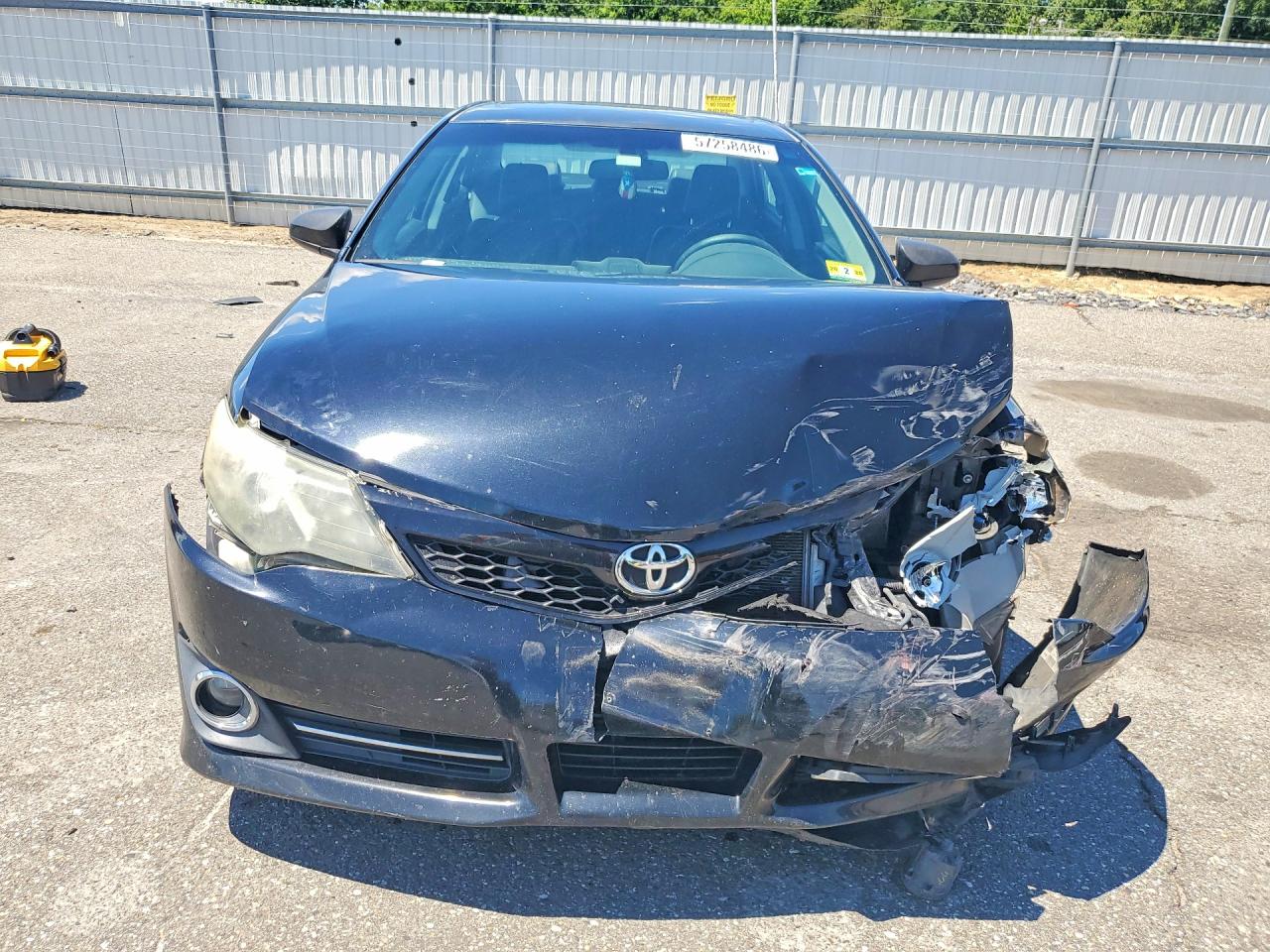 2014 Toyota Camry Se Black vin: 4T1BF1FK7EU322166