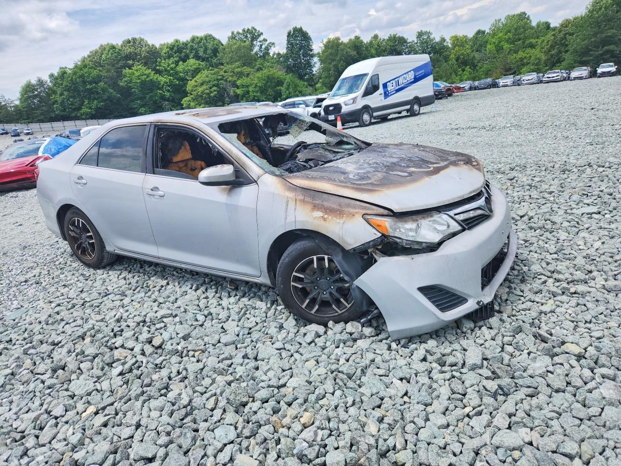 2014 Toyota Camry Le Silver vin: 4T1BF1FK7EU322765