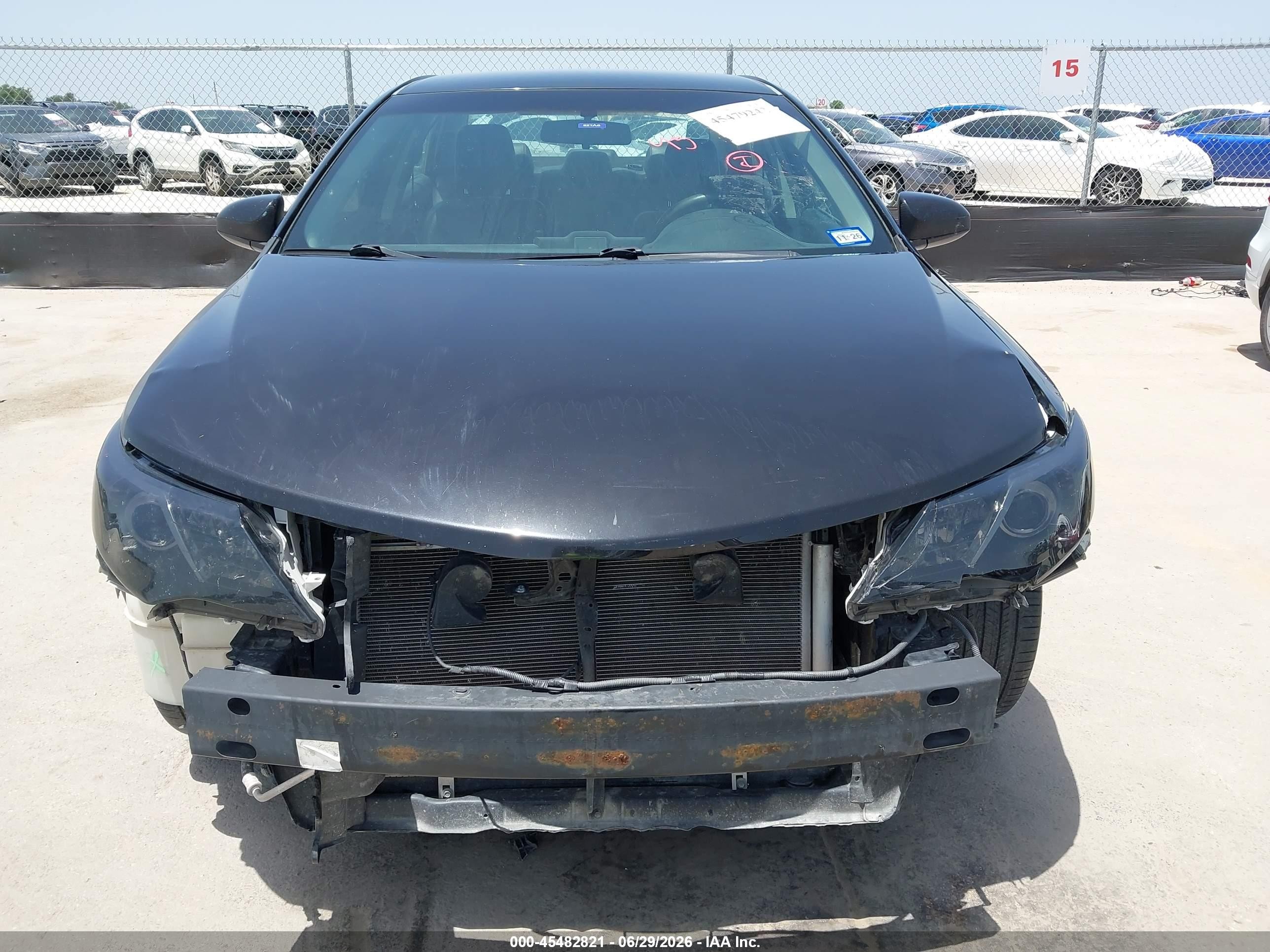 2014 Toyota Camry Se Черный vin: 4T1BF1FK7EU322846