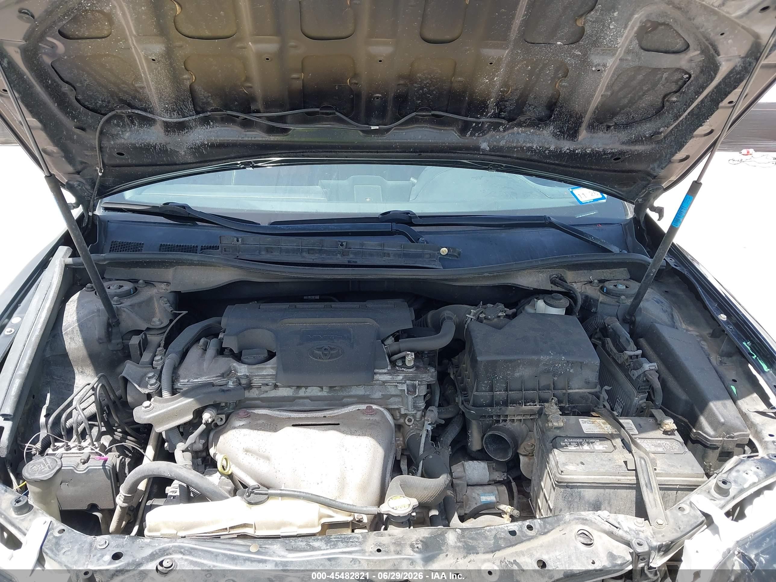2014 Toyota Camry Se Черный vin: 4T1BF1FK7EU322846