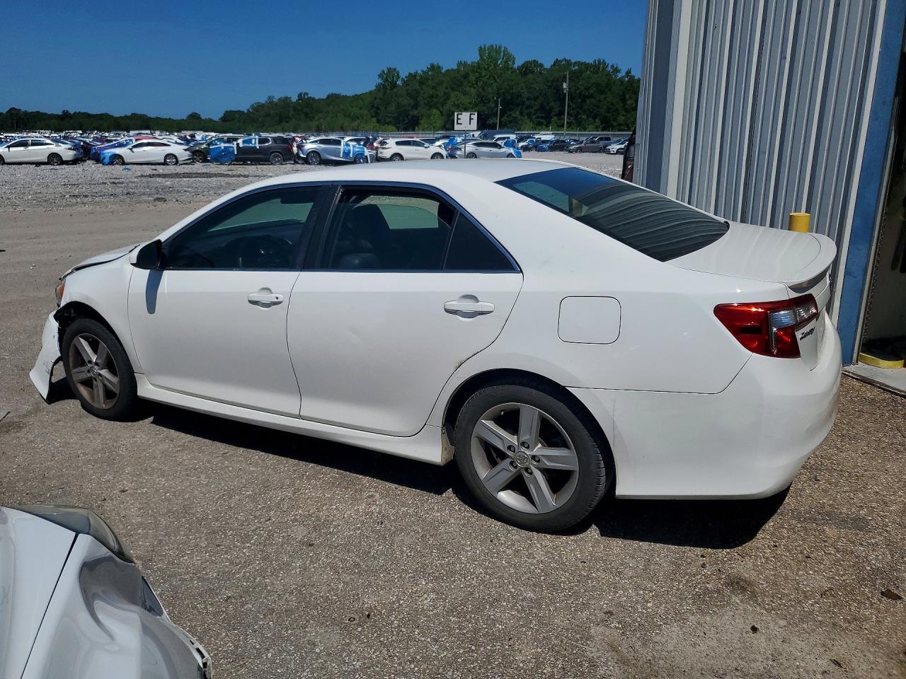 2014 Toyota Camry Se White vin: 4T1BF1FK7EU323026