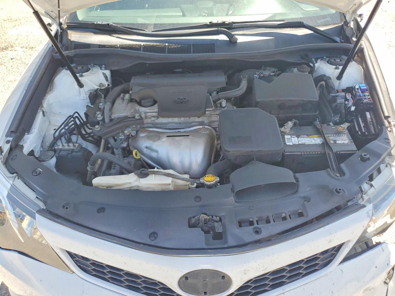 2014 Toyota Camry Se White vin: 4T1BF1FK7EU323026