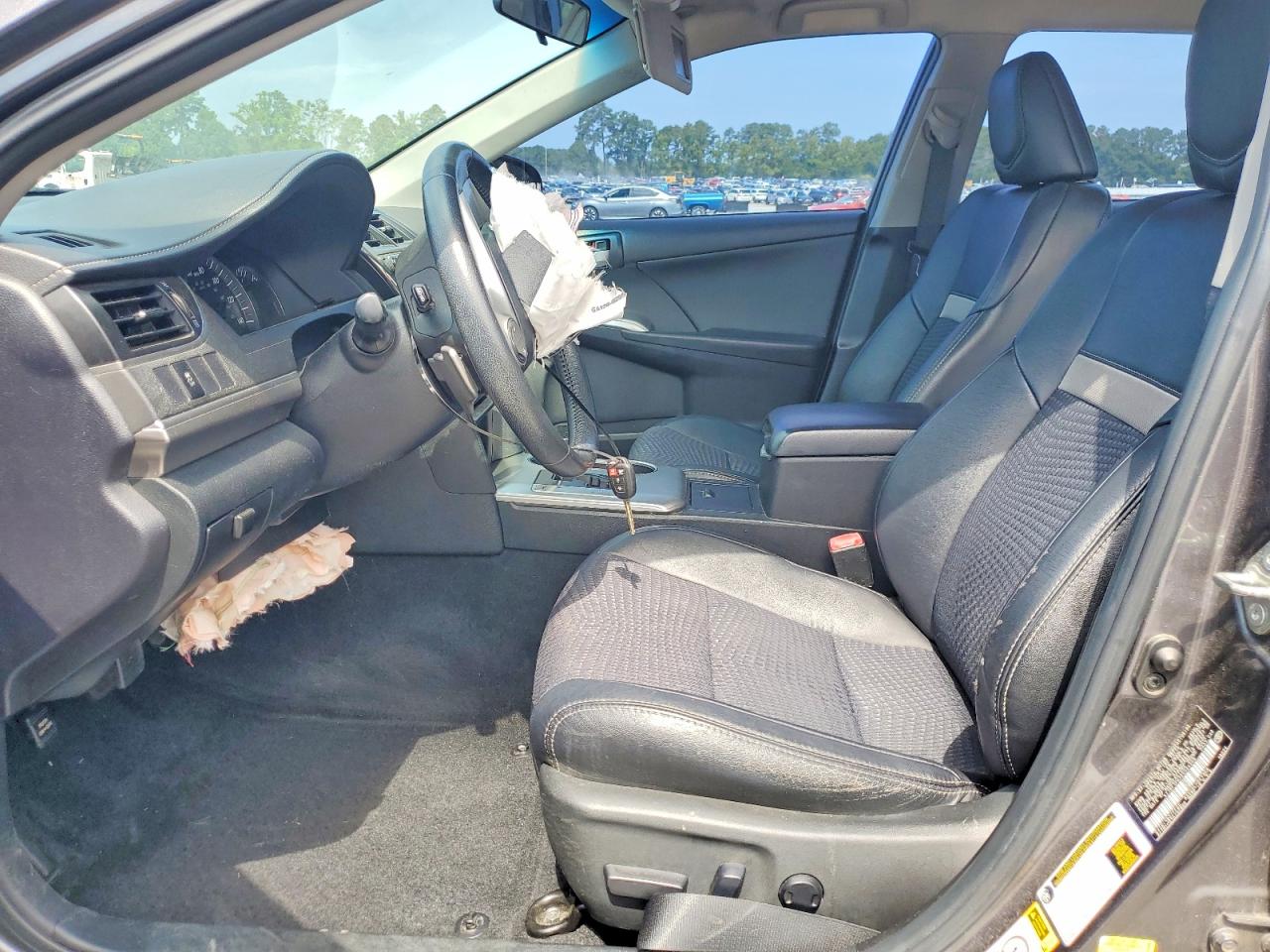 2014 Toyota Camry Se Gray vin: 4T1BF1FK7EU324208