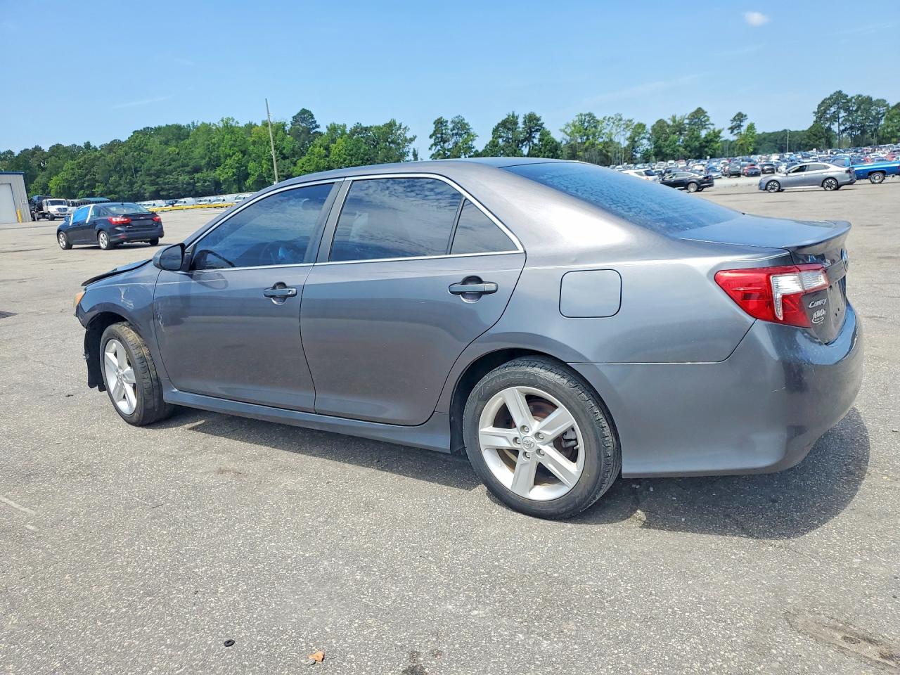 2014 Toyota Camry Se Gray vin: 4T1BF1FK7EU324208