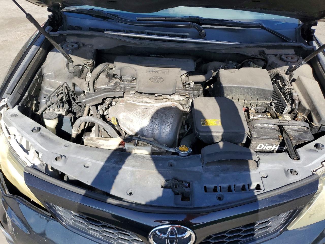 2014 Toyota Camry Se Black vin: 4T1BF1FK7EU329425