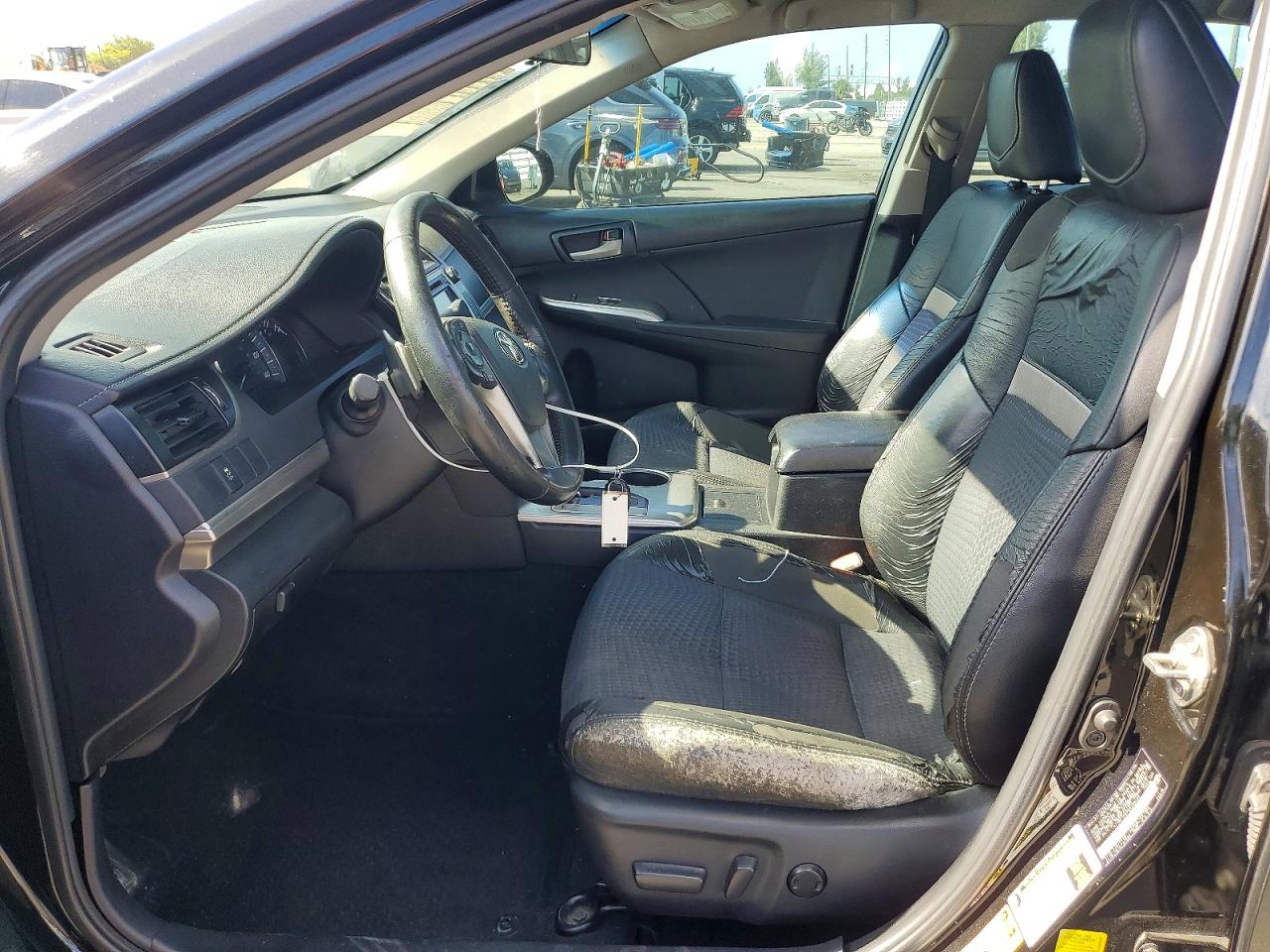 2014 Toyota Camry Se Black vin: 4T1BF1FK7EU329425