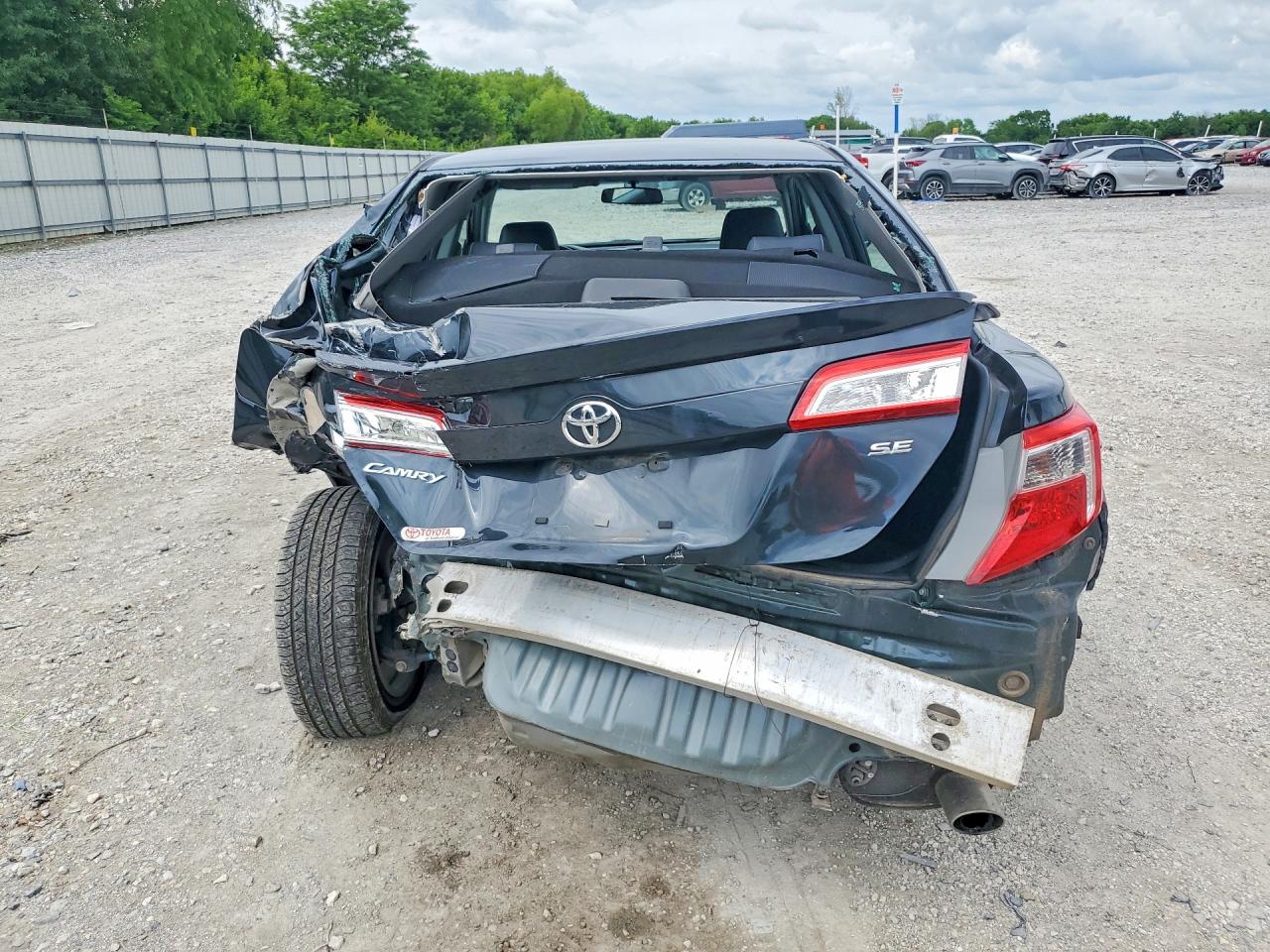 2014 Toyota Camry Se Gray vin: 4T1BF1FK7EU338321