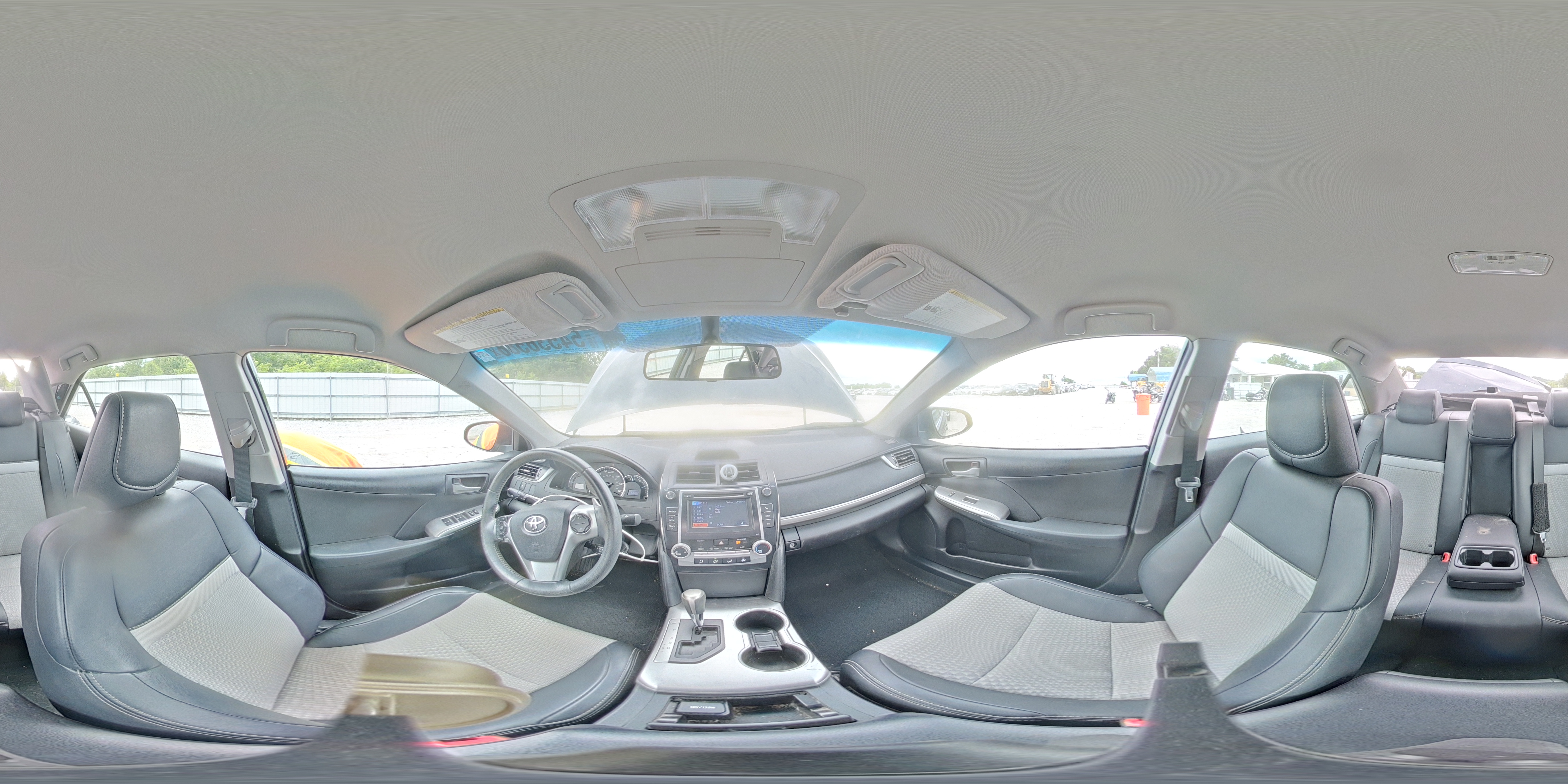 2014 Toyota Camry Se Gray vin: 4T1BF1FK7EU338321