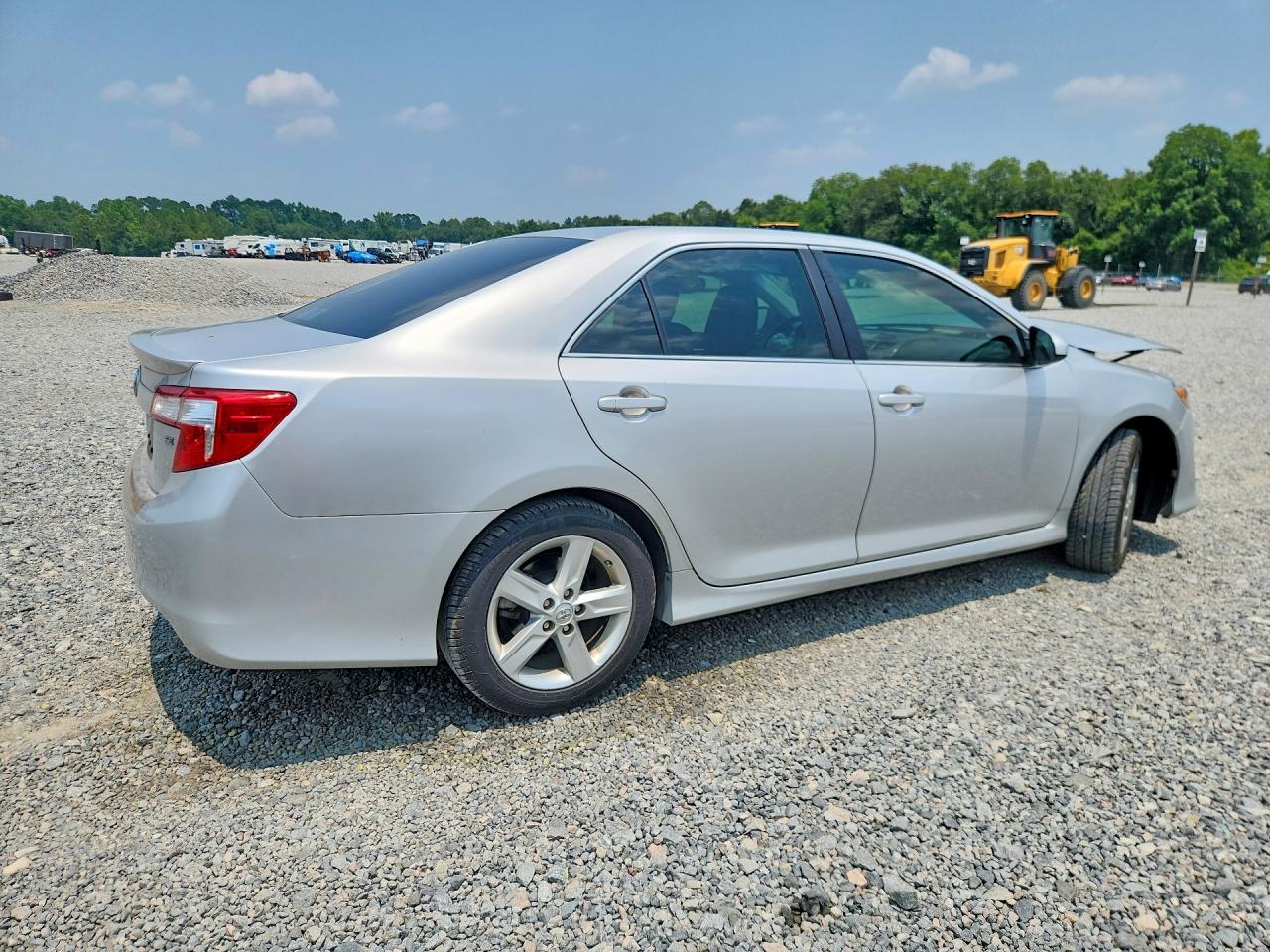 2014 Toyota Camry Se Silver vin: 4T1BF1FK7EU353773
