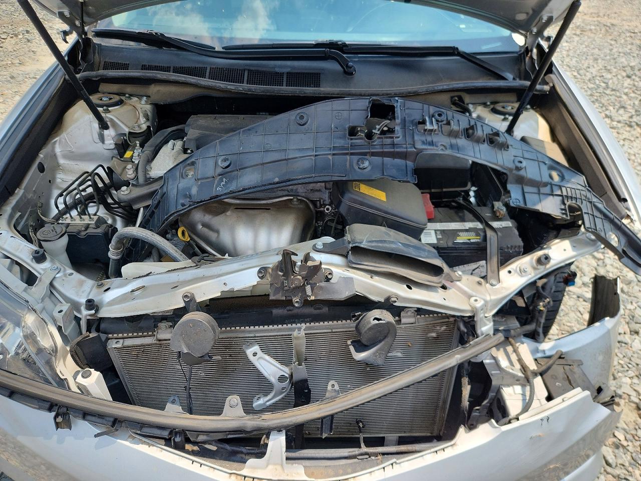 2014 Toyota Camry Se Silver vin: 4T1BF1FK7EU353773