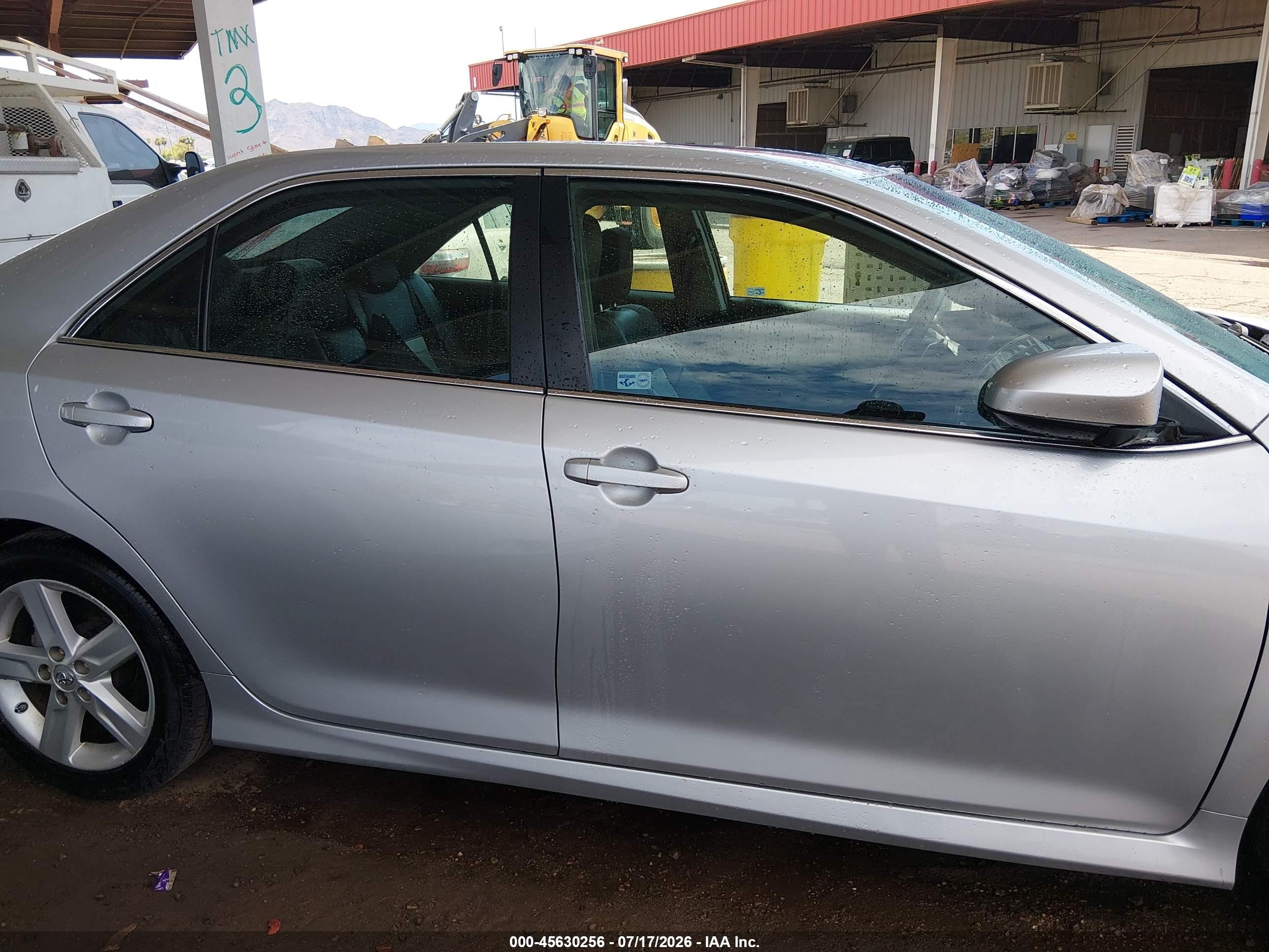 2014 Toyota Camry Se Silver vin: 4T1BF1FK7EU367964