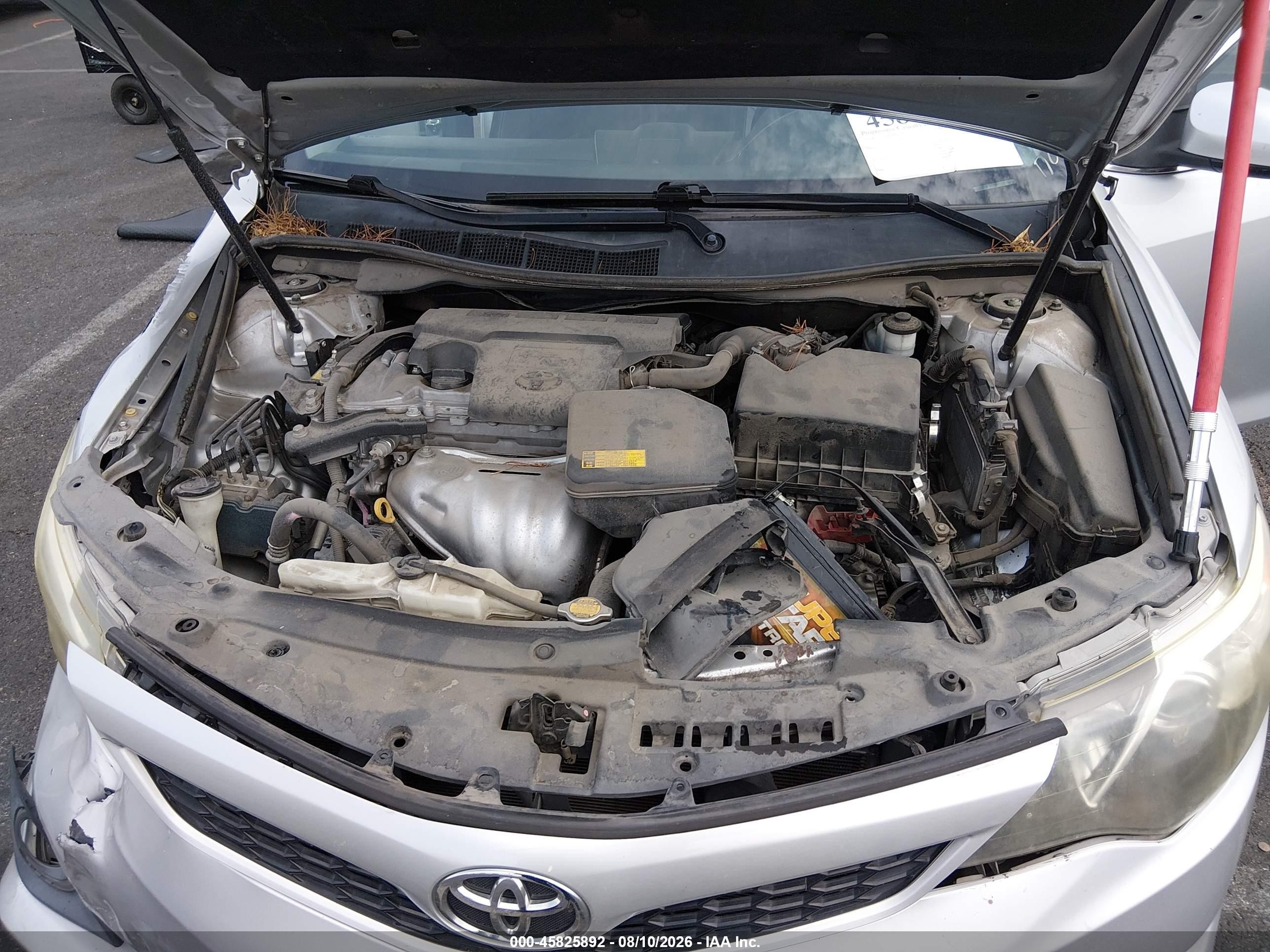2014 Toyota Camry Se Sport Silver vin: 4T1BF1FK7EU370668