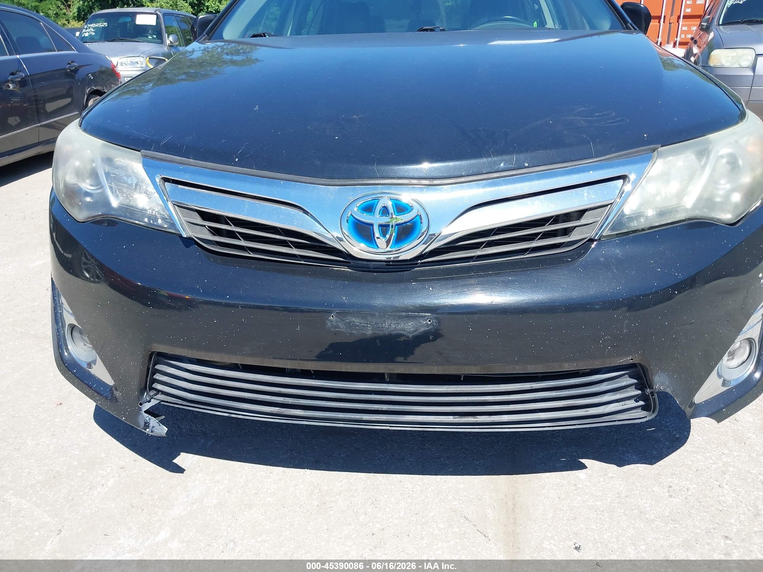 2014 Toyota Camry Se Black vin: 4T1BF1FK7EU373635