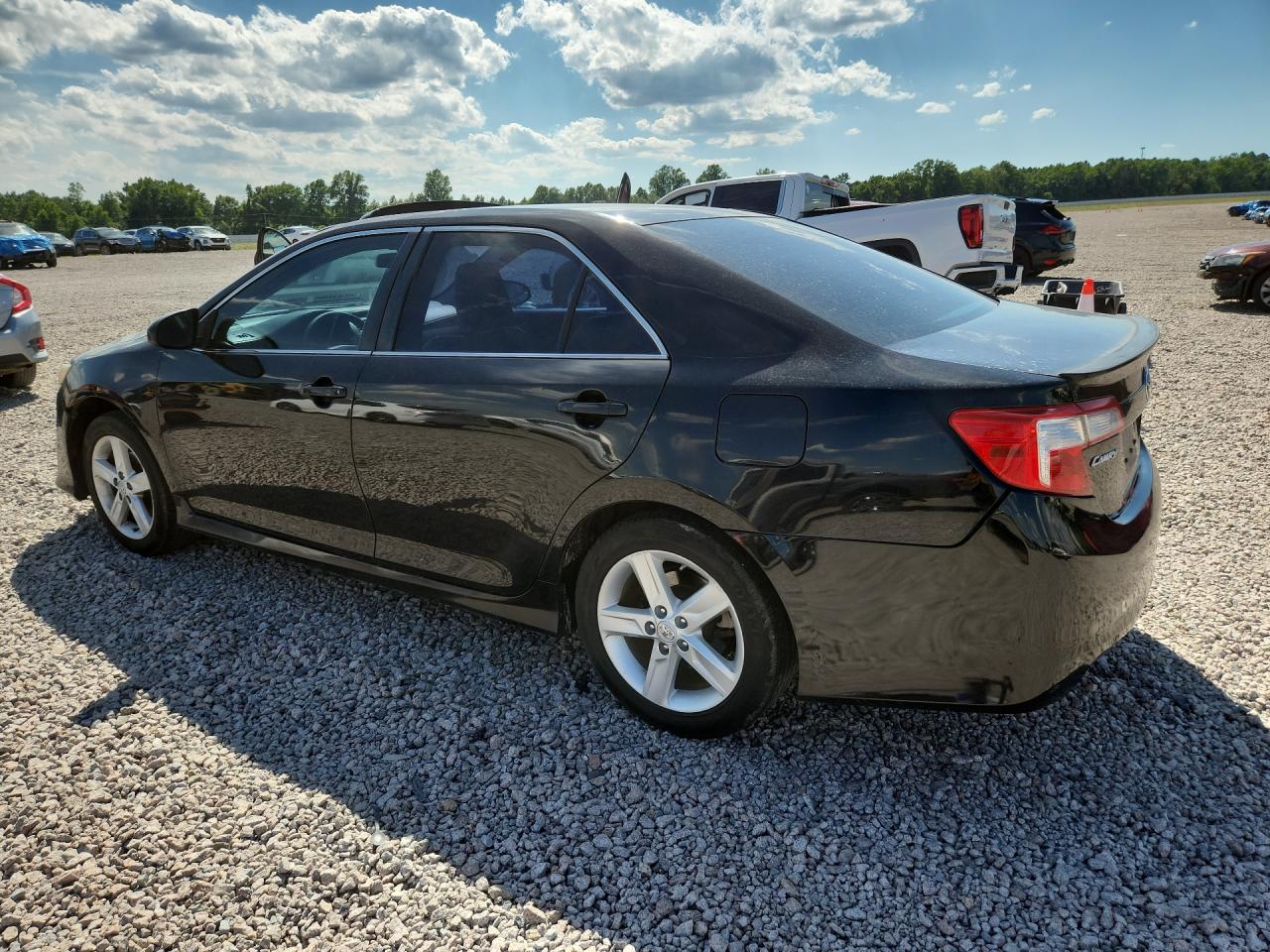 2014 Toyota Camry Se Black vin: 4T1BF1FK7EU374123