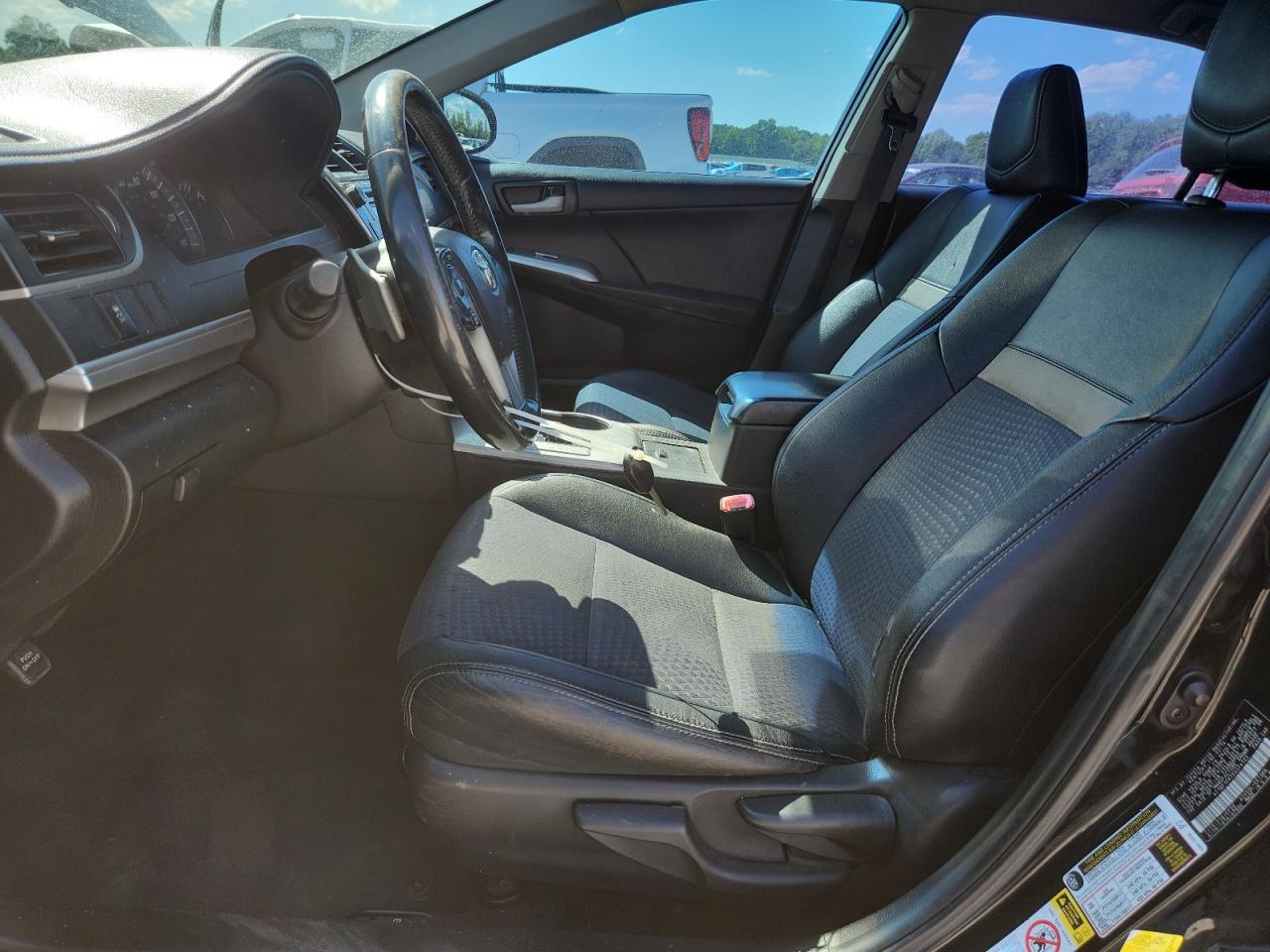 2014 Toyota Camry Se Black vin: 4T1BF1FK7EU374123