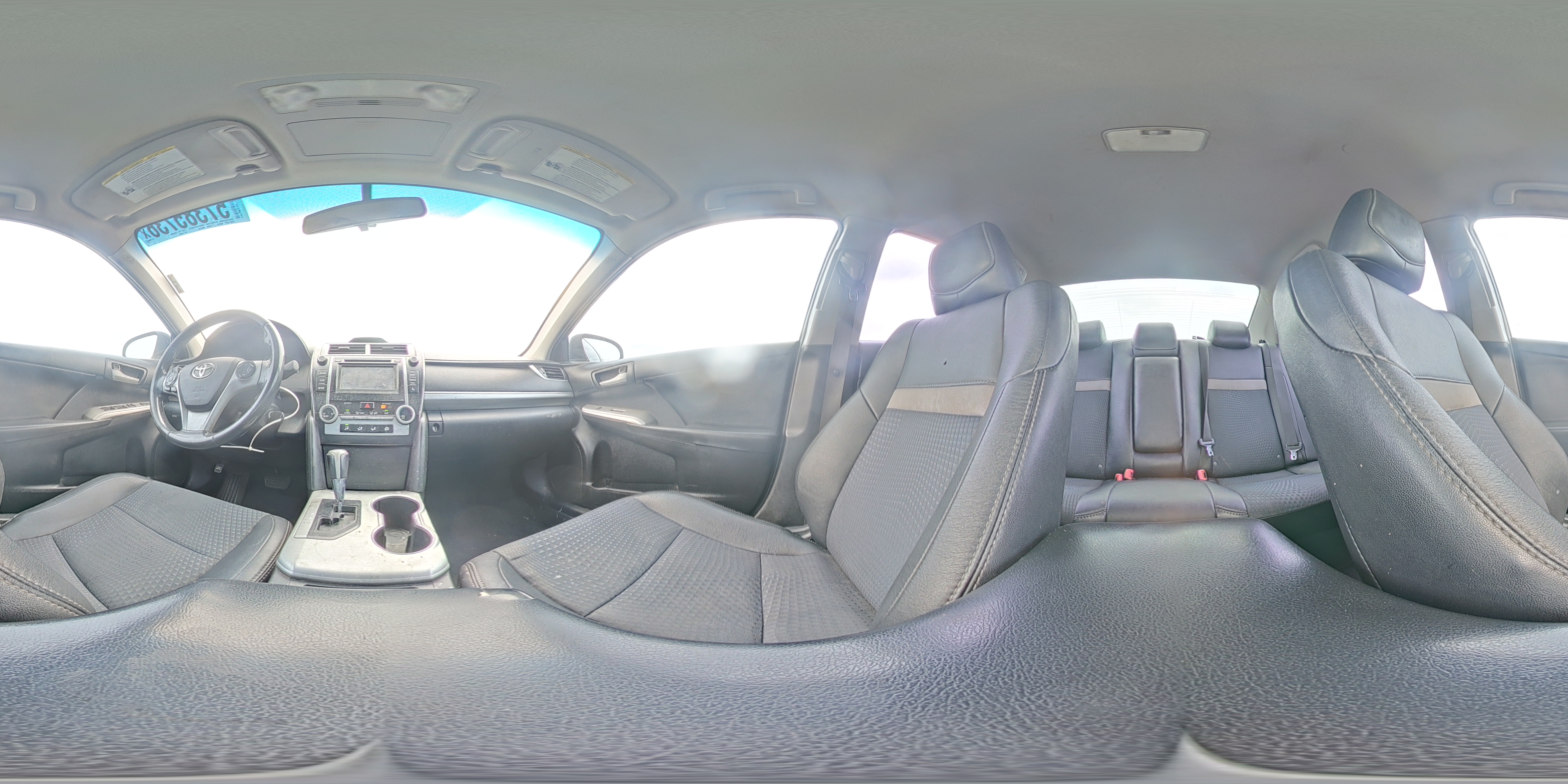 2014 Toyota Camry Se Black vin: 4T1BF1FK7EU374123