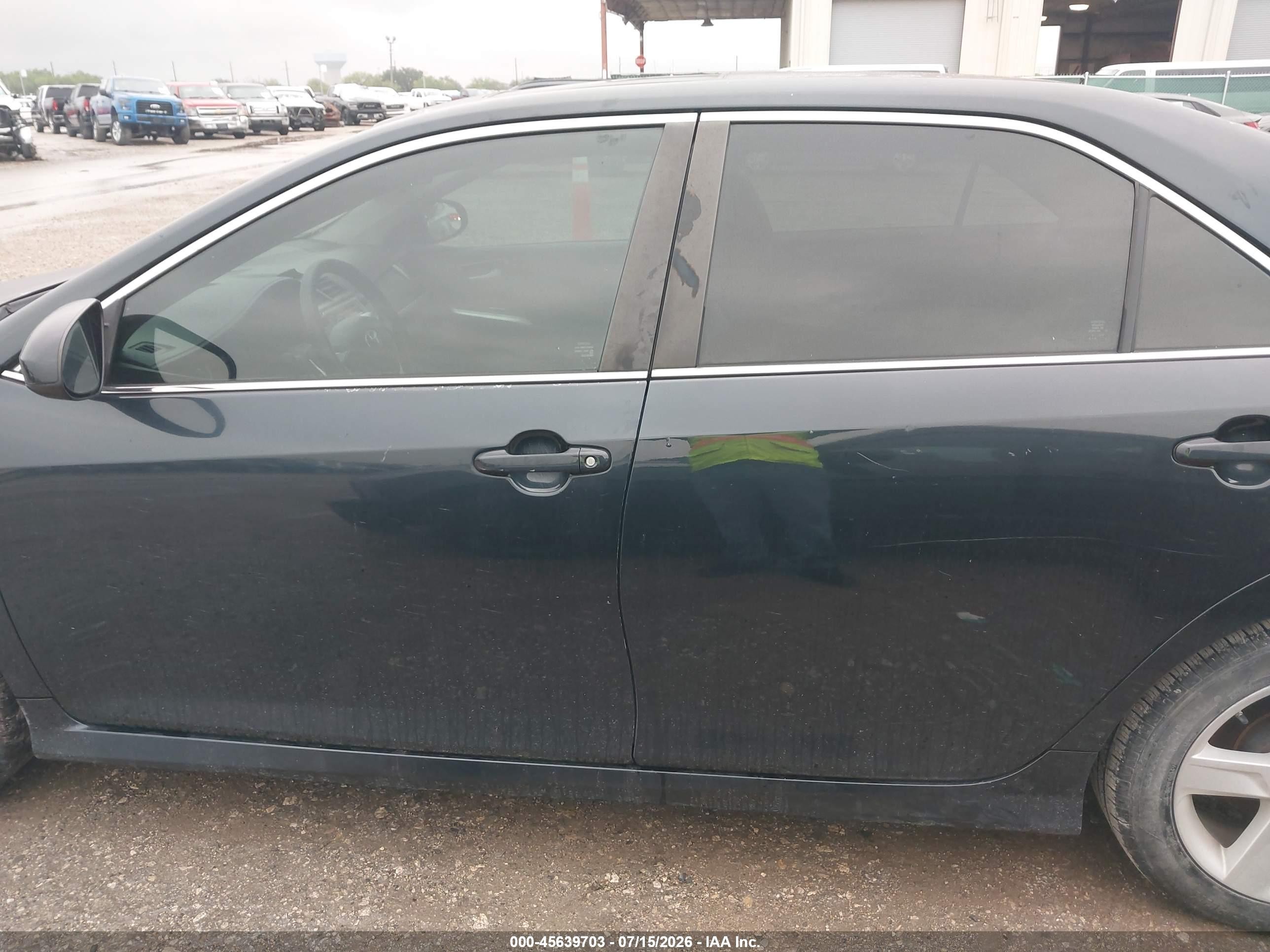2014 Toyota Camry Se Dark Blue vin: 4T1BF1FK7EU379256