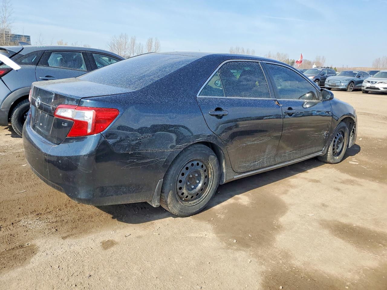 2014 Toyota Camry L Black vin: 4T1BF1FK7EU384280