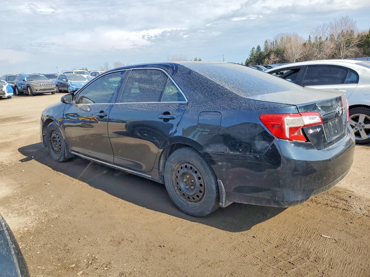 2014 Toyota Camry L Black vin: 4T1BF1FK7EU384280