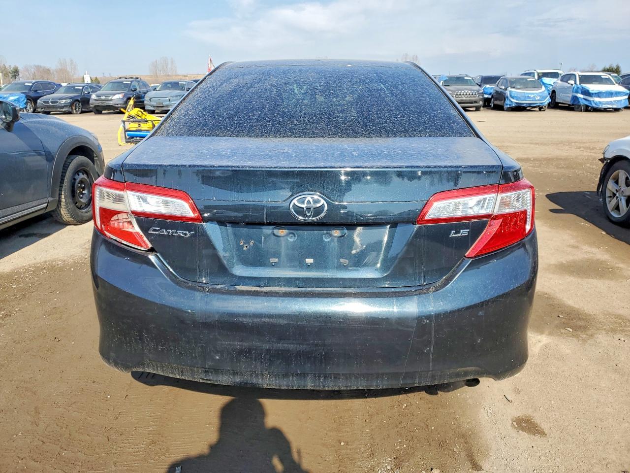 2014 Toyota Camry L Black vin: 4T1BF1FK7EU384280
