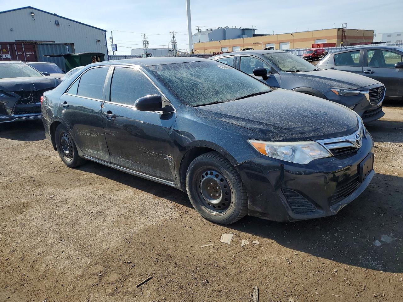 2014 Toyota Camry L Black vin: 4T1BF1FK7EU384280
