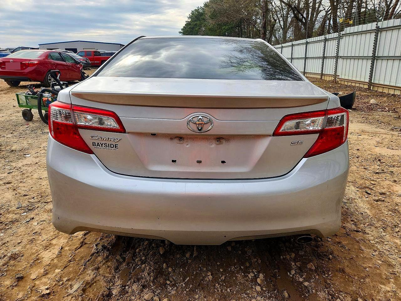 2014 Toyota Camry Se Silver vin: 4T1BF1FK7EU392699