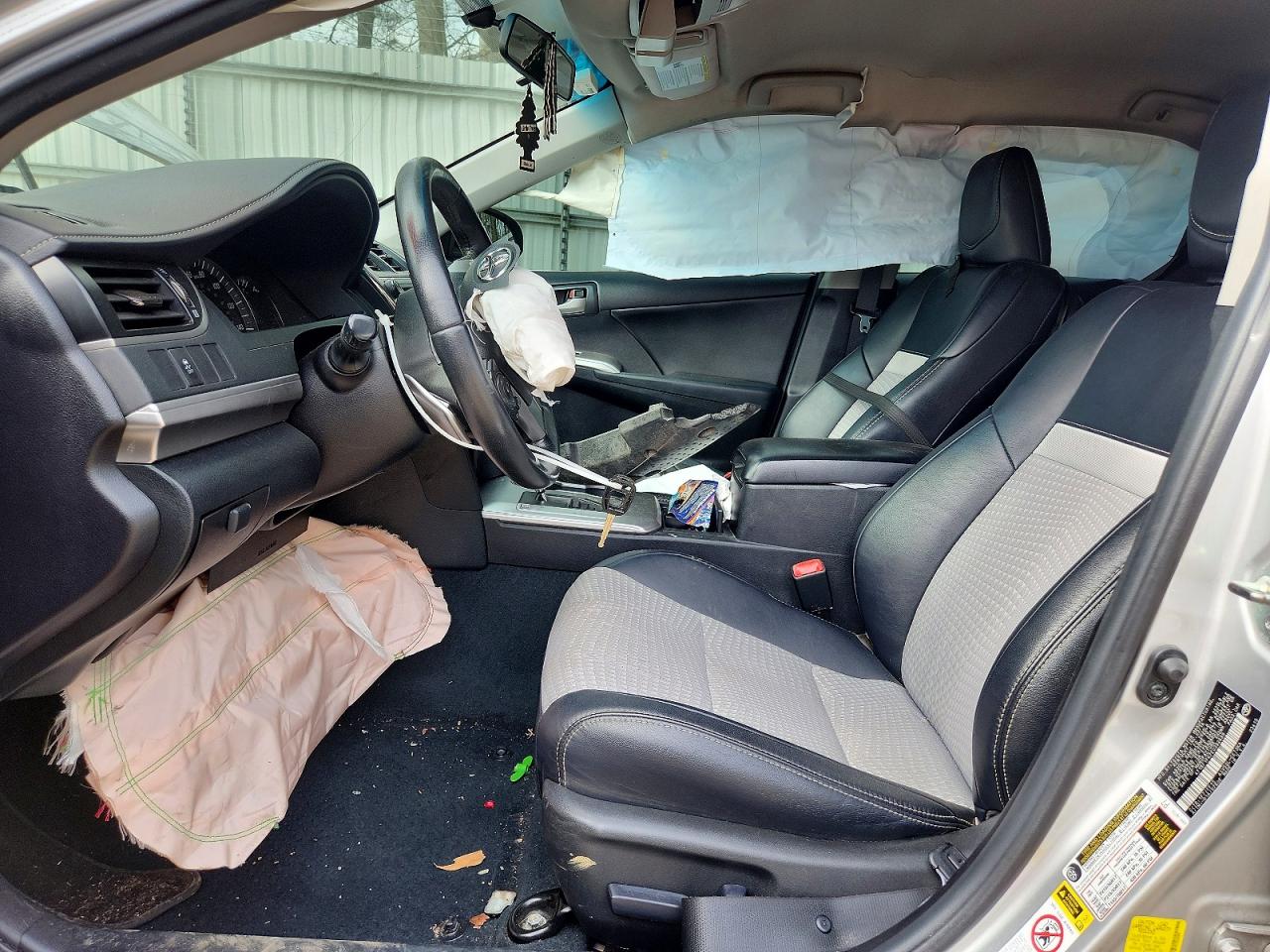 2014 Toyota Camry Se Silver vin: 4T1BF1FK7EU392699