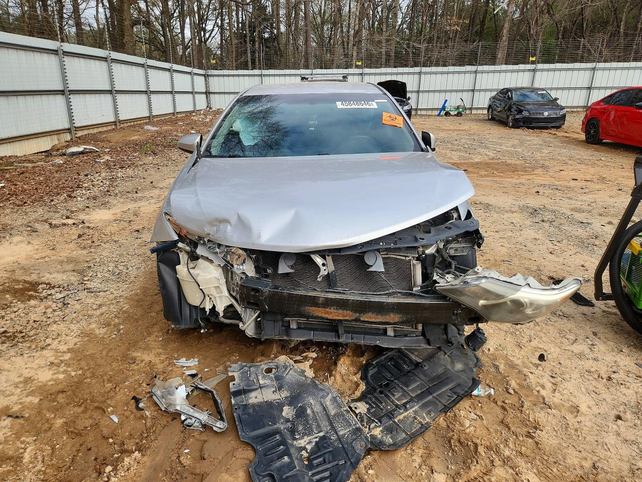 2014 Toyota Camry Se Silver vin: 4T1BF1FK7EU392699