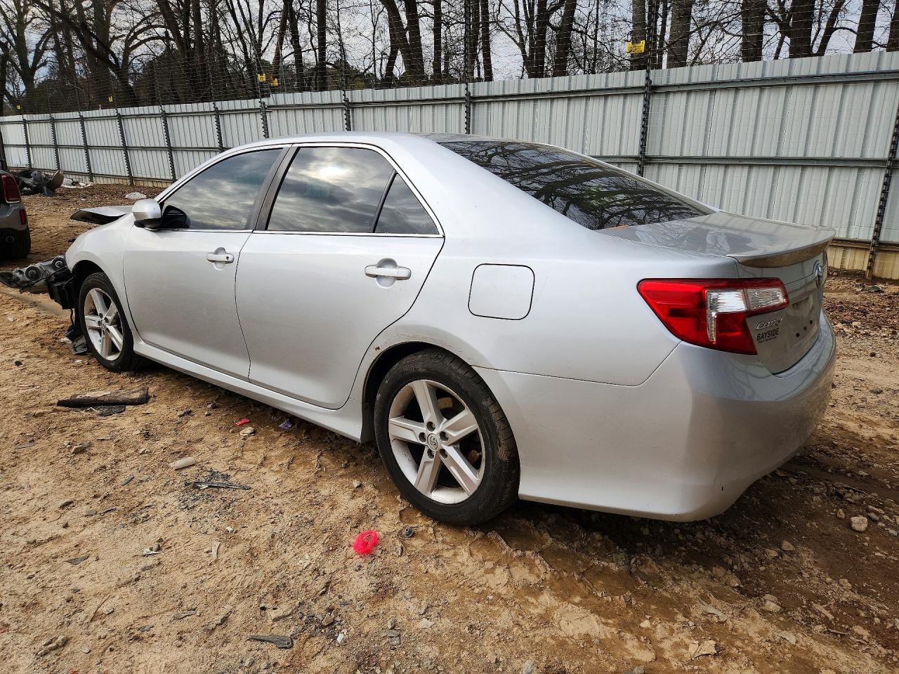2014 Toyota Camry Se Silver vin: 4T1BF1FK7EU392699