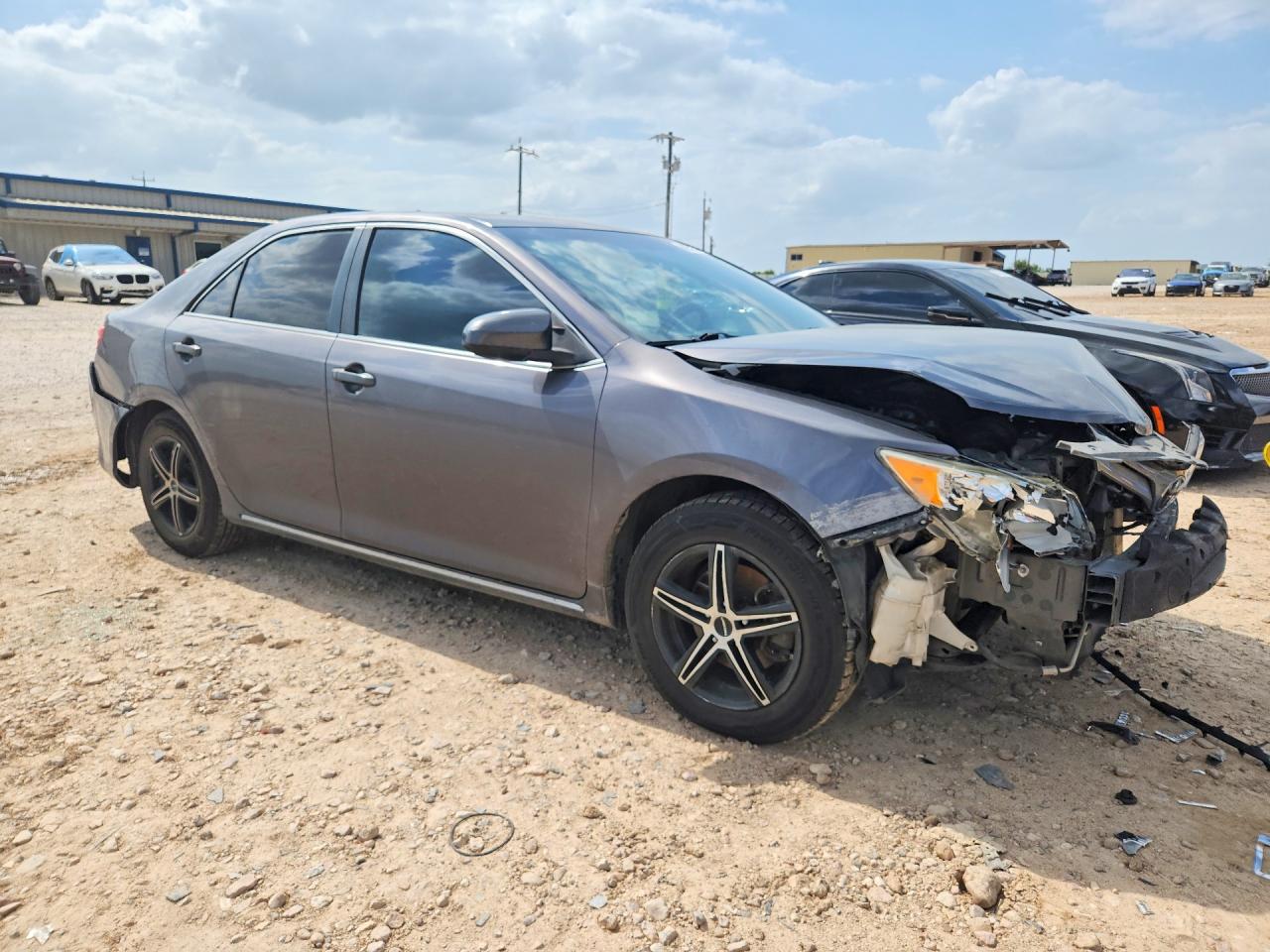 2014 Toyota Camry Le Gray vin: 4T1BF1FK7EU394792