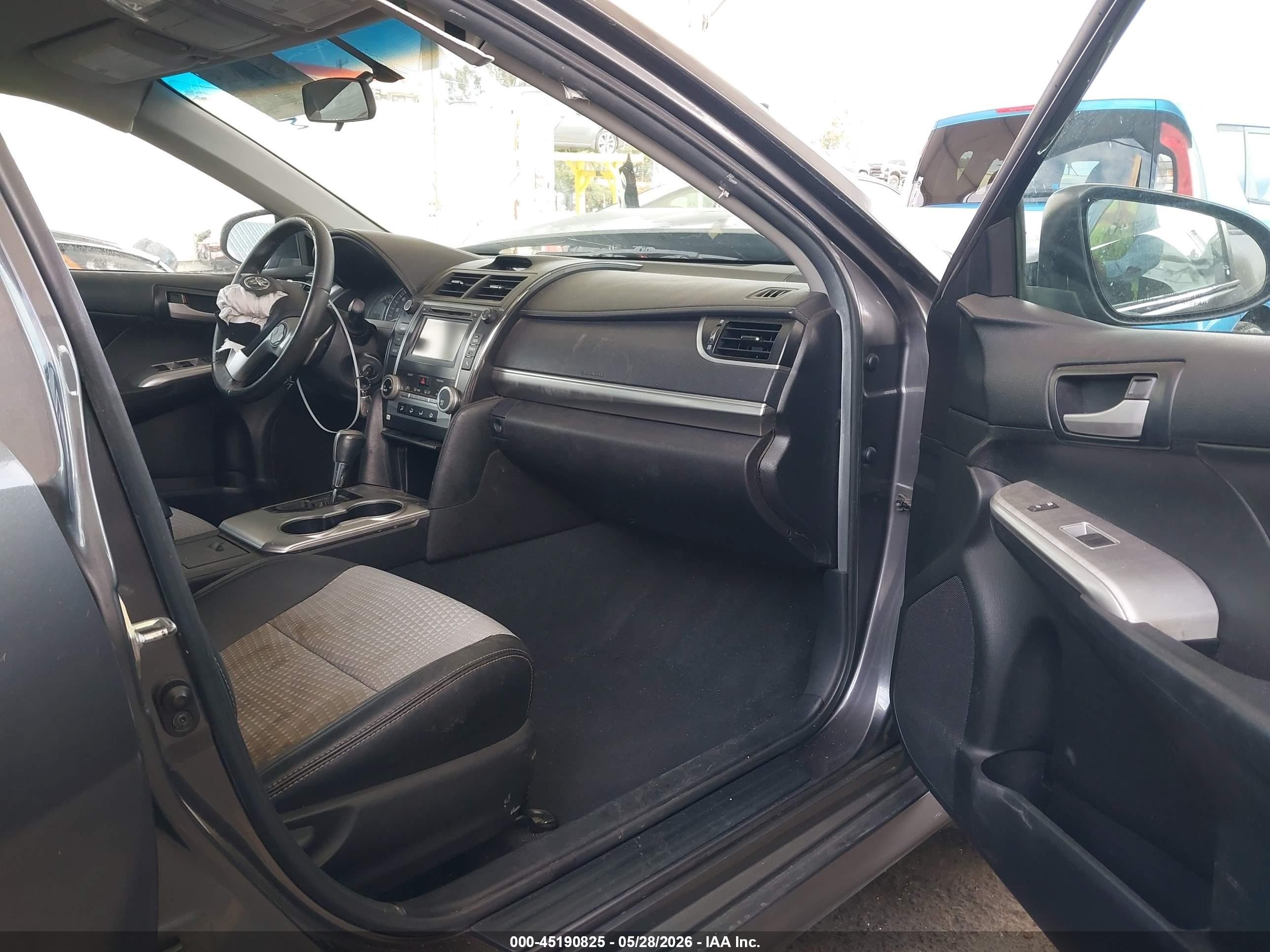 2014 Toyota Camry Se Gray vin: 4T1BF1FK7EU396395