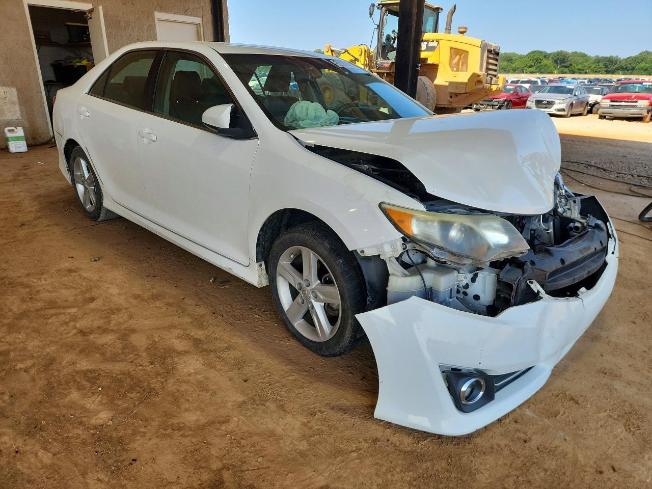 2014 Toyota Camry Se White vin: 4T1BF1FK7EU403474