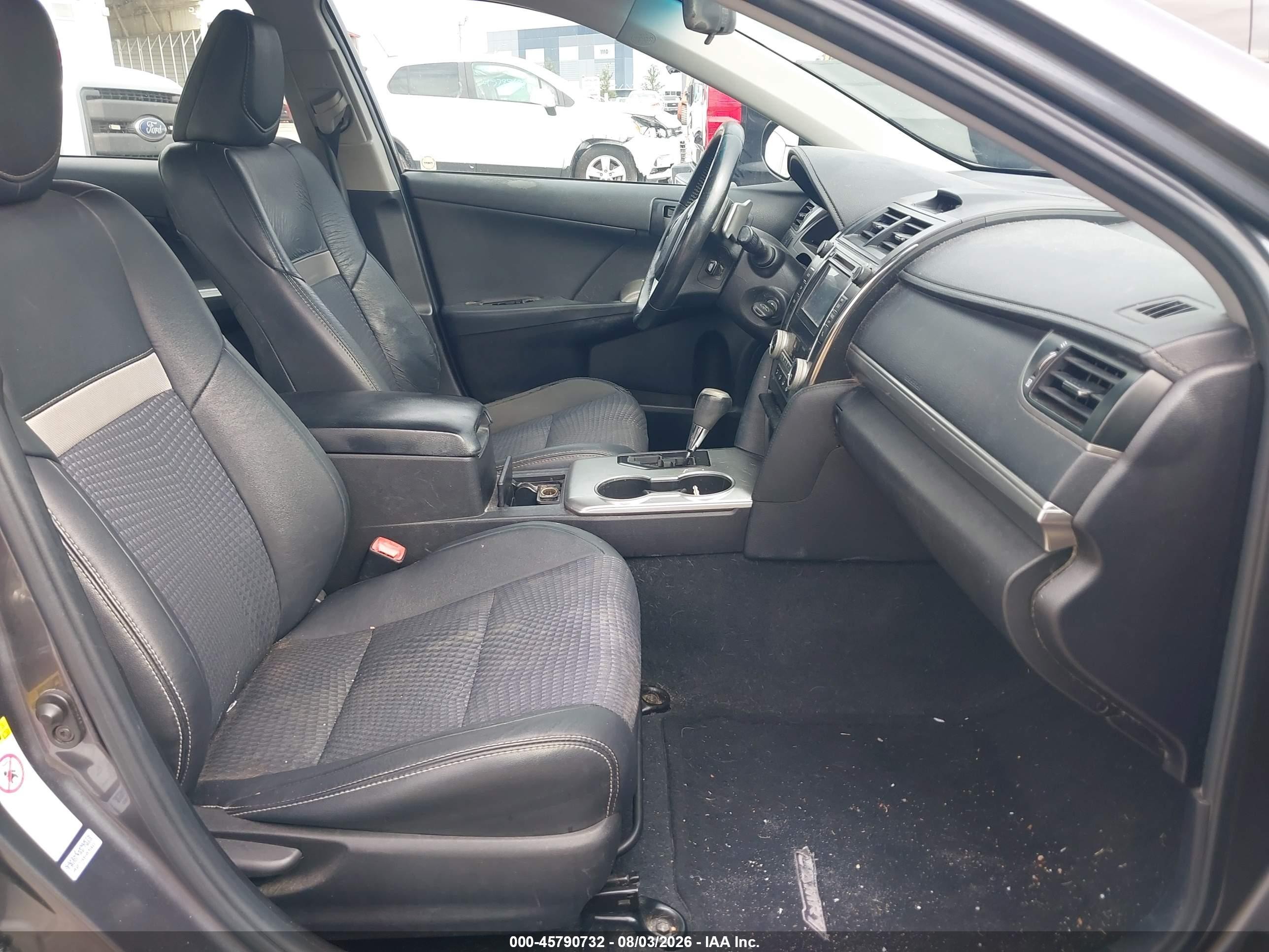2014 Toyota Camry Se Gray vin: 4T1BF1FK7EU414670