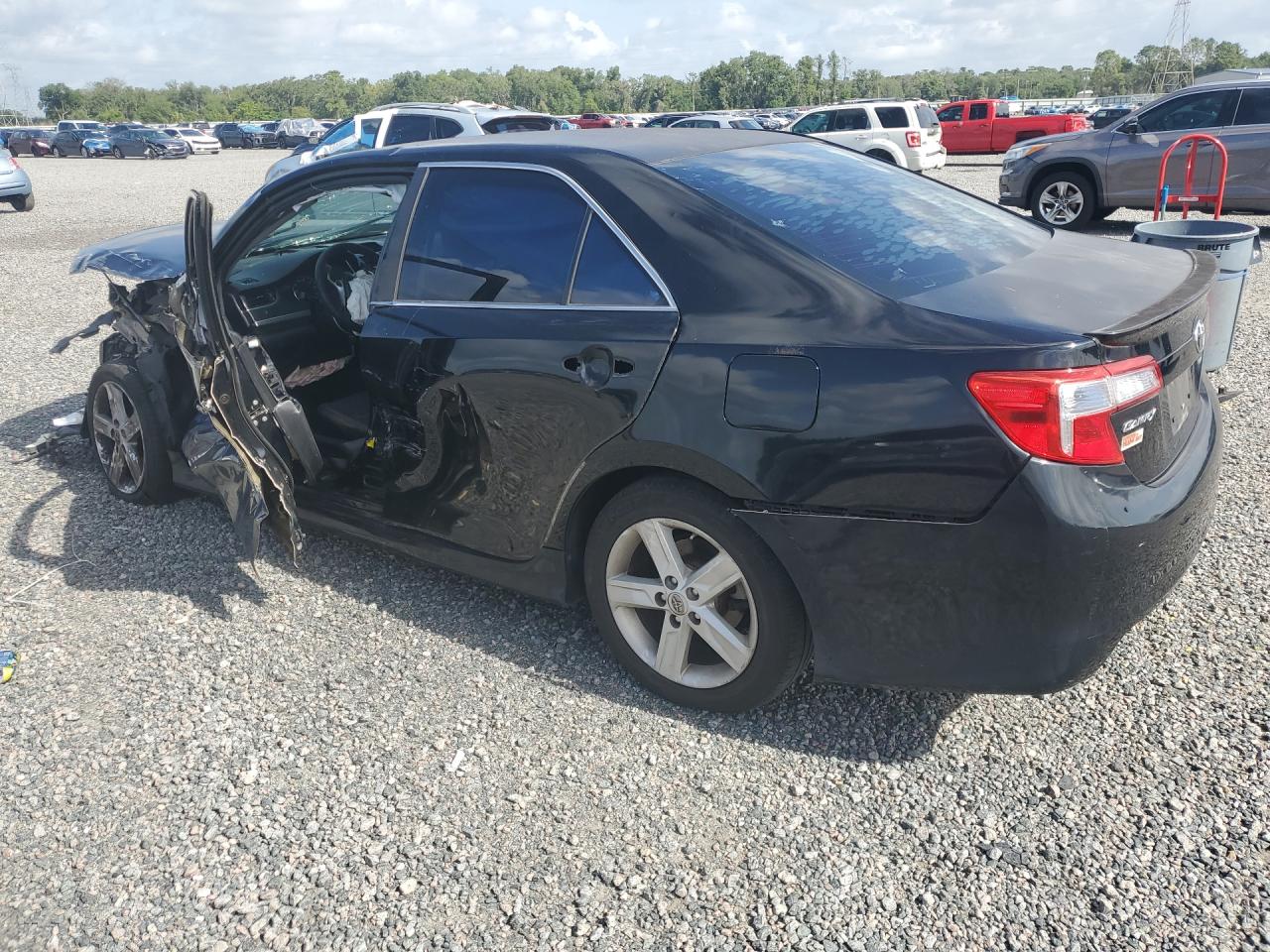 2014 Toyota Camry Se Синий vin: 4T1BF1FK7EU431159
