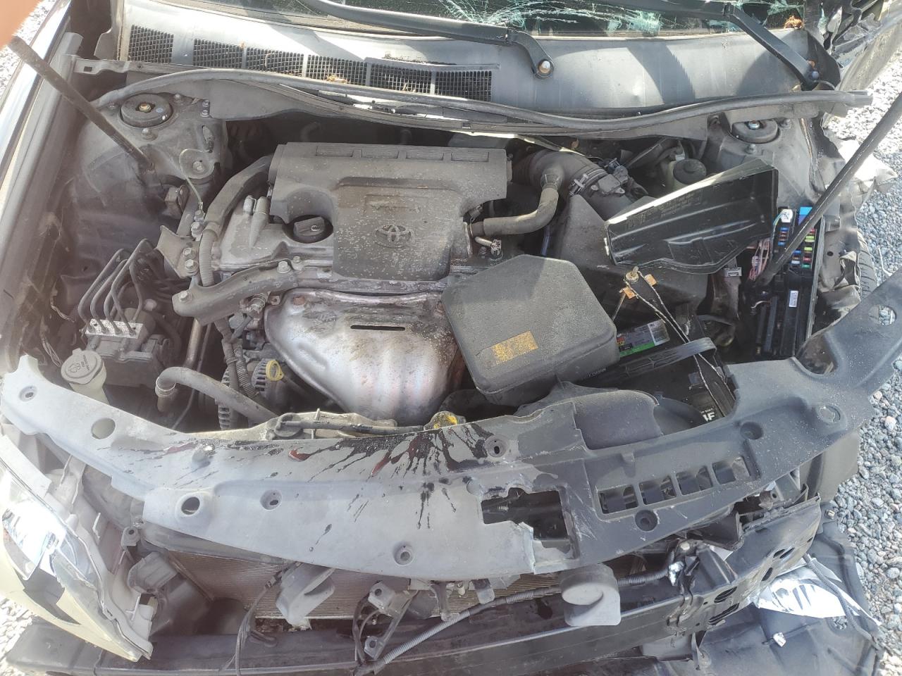 2014 Toyota Camry Se Синий vin: 4T1BF1FK7EU431159