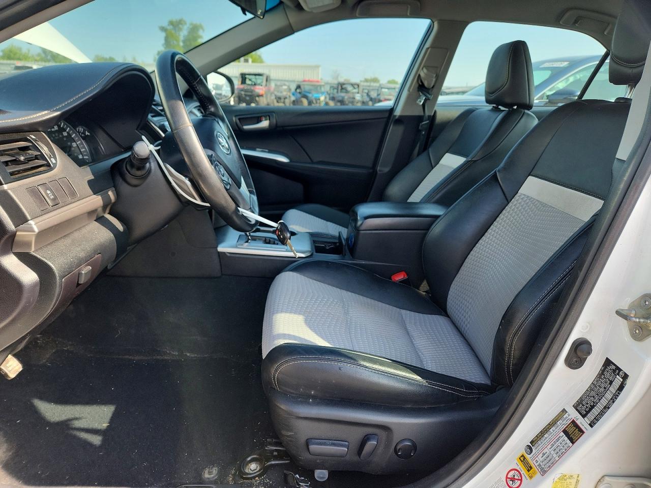 2014 Toyota Camry Se White vin: 4T1BF1FK7EU434689