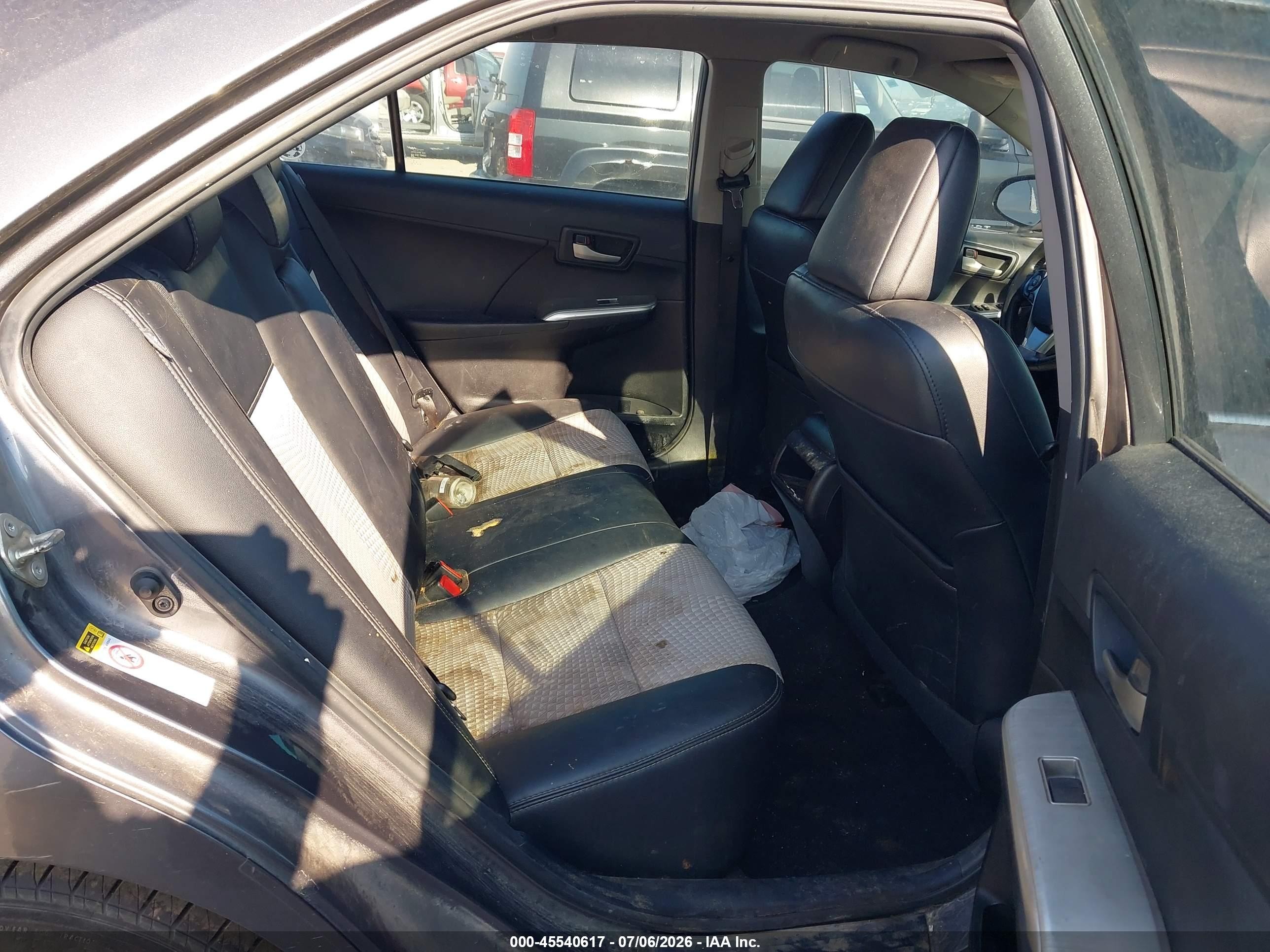 2014 Toyota Camry Se Gray vin: 4T1BF1FK7EU435311